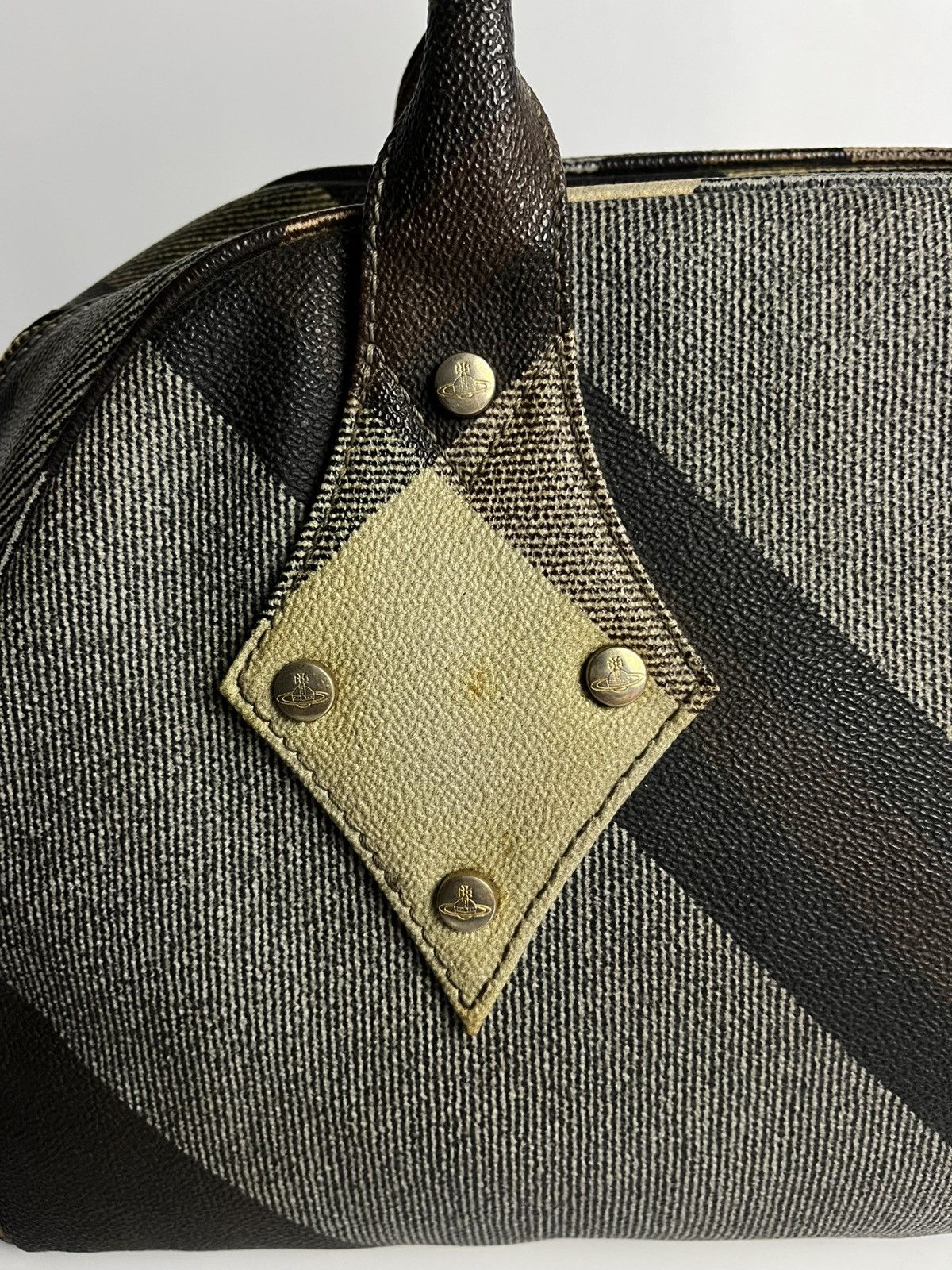 Vivienne Westwood Vivienne Westwood Derby Vinyl Leather Hamd Bag Size ONE SIZE - 5 Thumbnail