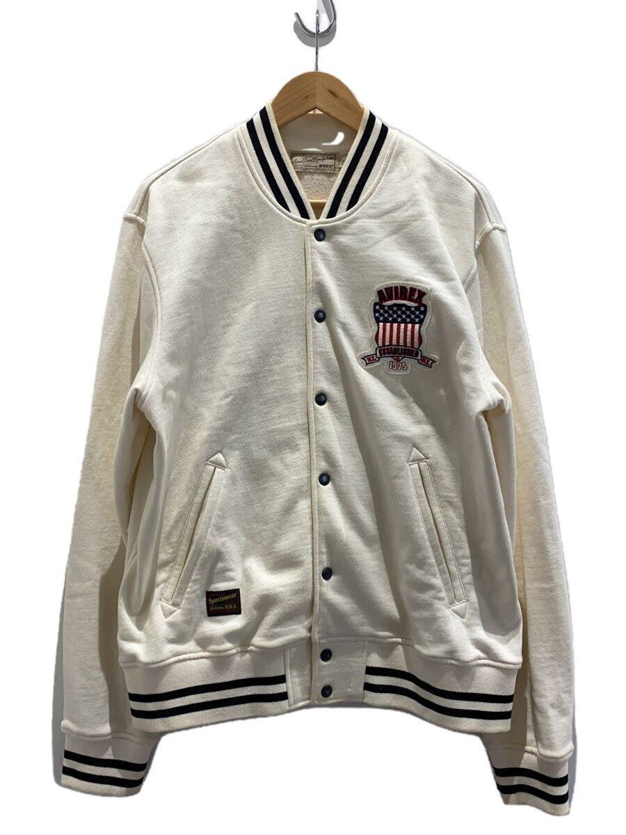 Avirex Avirex Cotton Stadium Jacket Ivory Size US XL / EU 56 / 4 - 1 Thumbnail