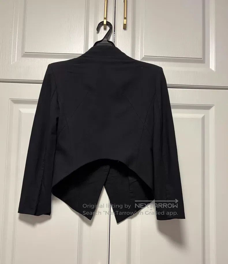 Helmut Lang Helmut Lang Black wool blazer, short Size XS / US 0-2 / IT 36-38 - 3 Thumbnail