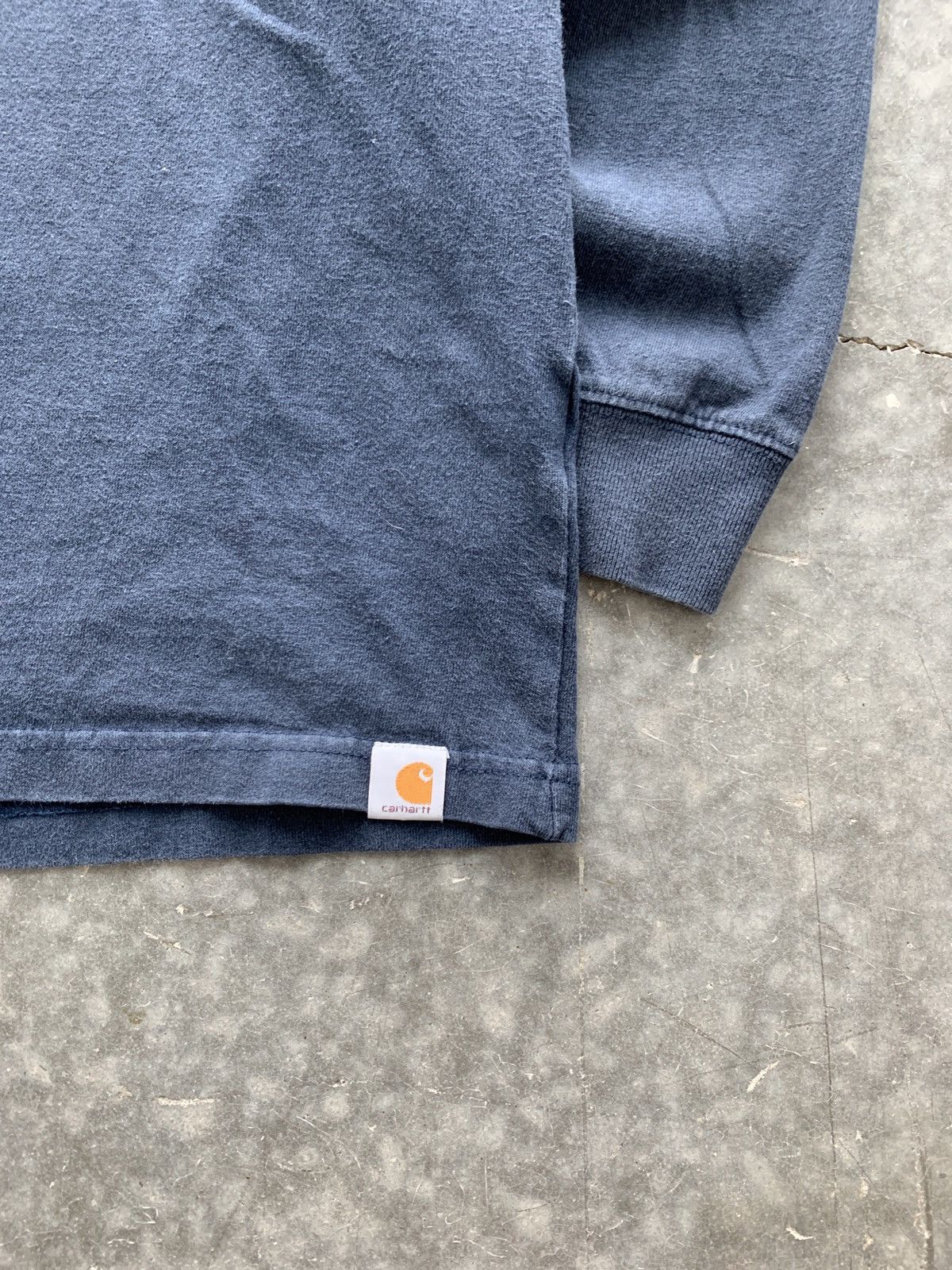 Carhartt × Vintage Vintage Y2K Carhartt Spellout Logo Longsleeve Size US L / EU 52-54 / 3 - 3 Thumbnail