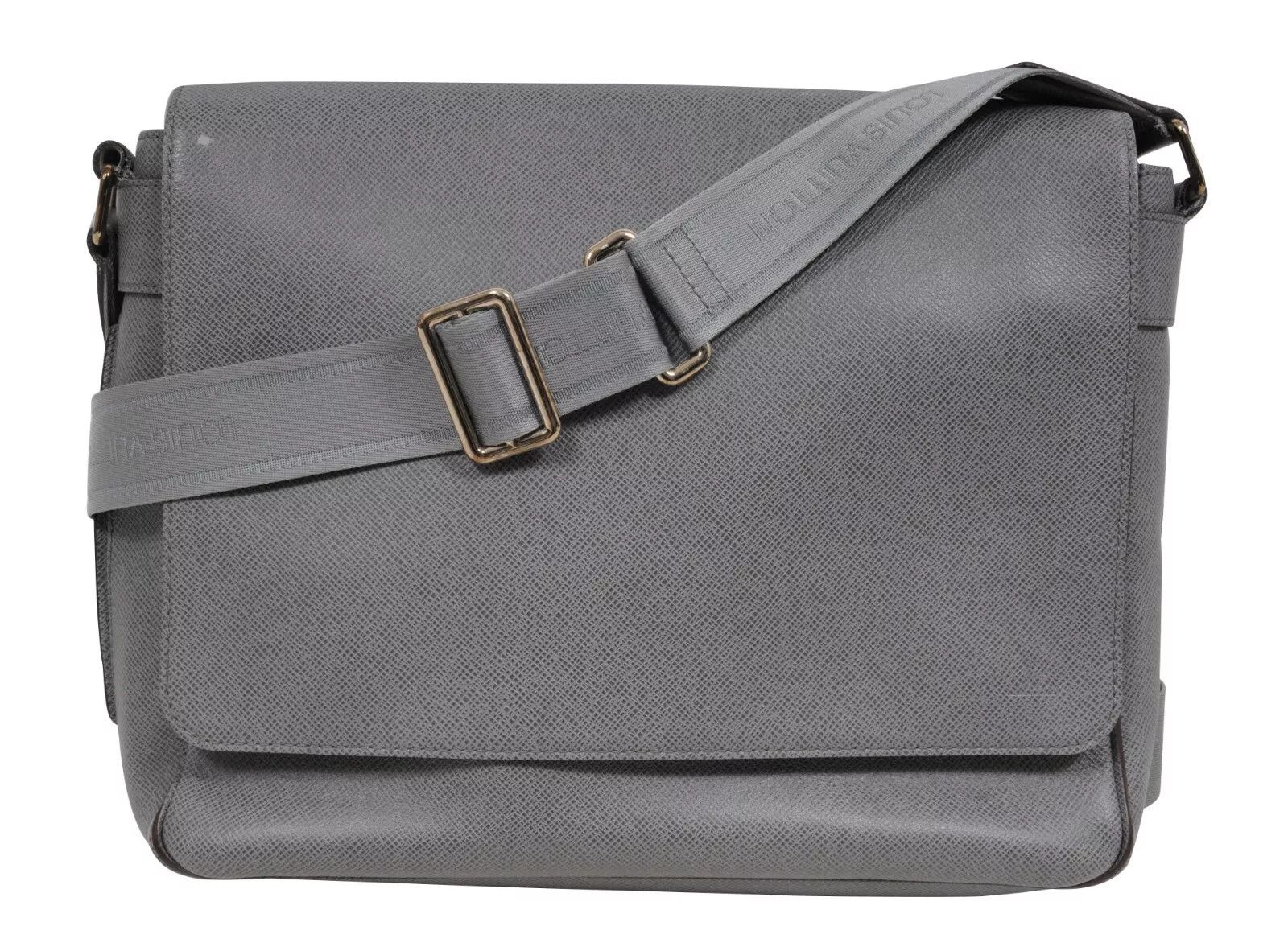 Louis Vuitton Louis Vuitton Glacier Taiga Leather Roman PM Messenger Bag Size ONE SIZE - 1 Thumbnail