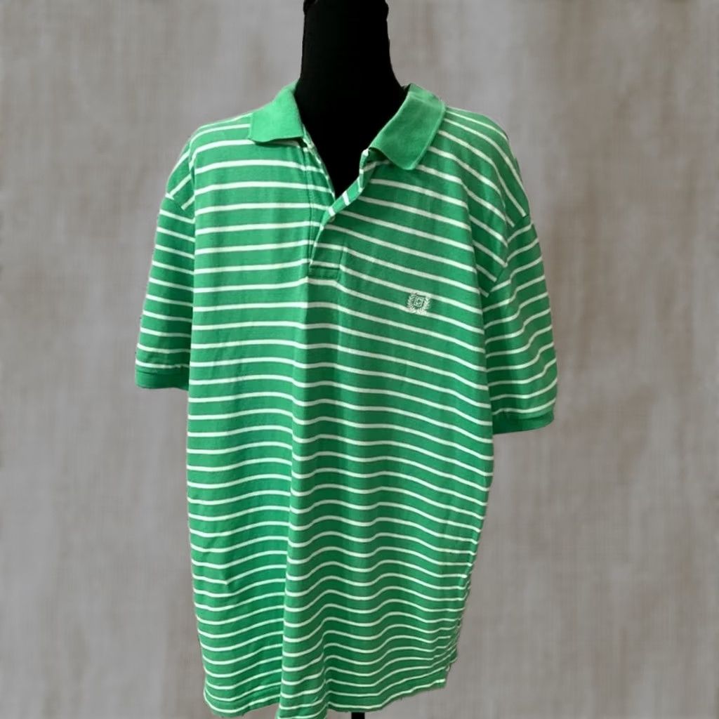 Chaps CHAPS RALPH LAUREN MENS POLO SIZE XL - Green Size US XL / EU 56 / 4 - 1 Thumbnail