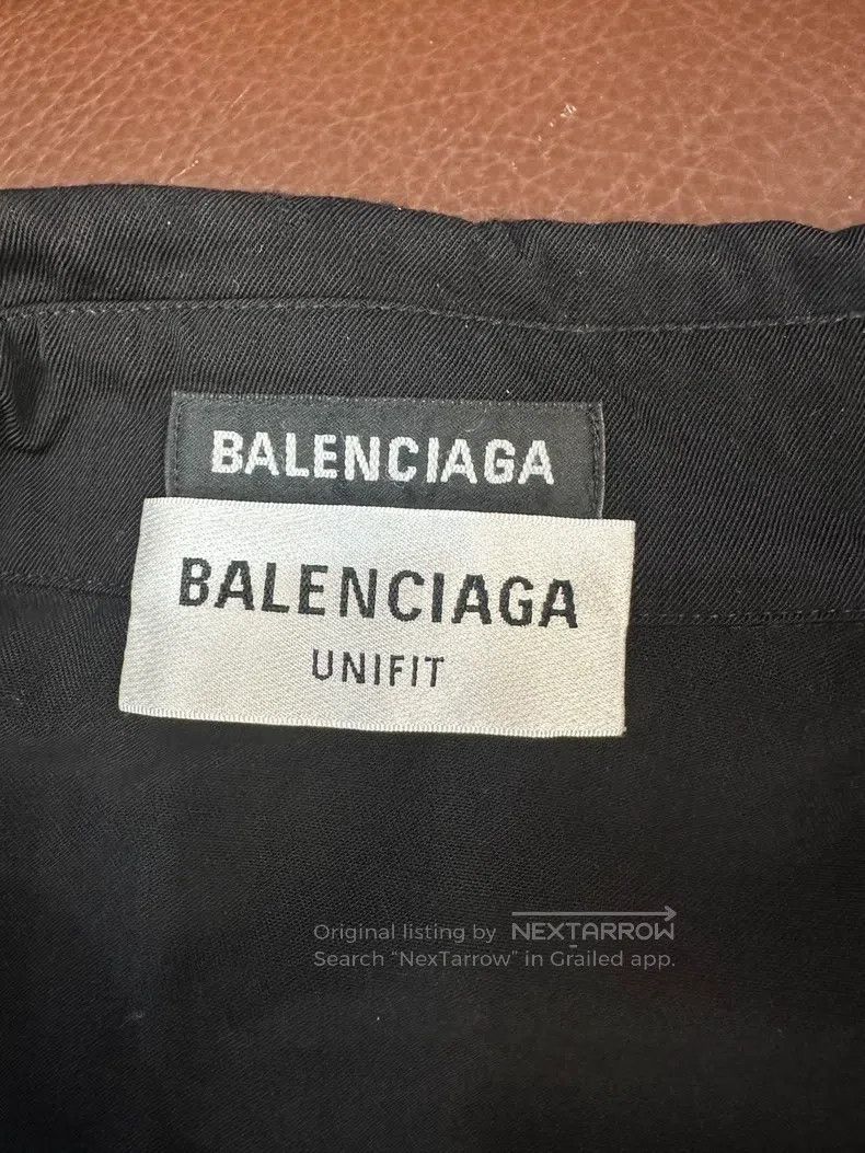 Balenciaga Balenciaga size 37 Black Shirt Size US S / EU 44-46 / 1 - 5 Thumbnail