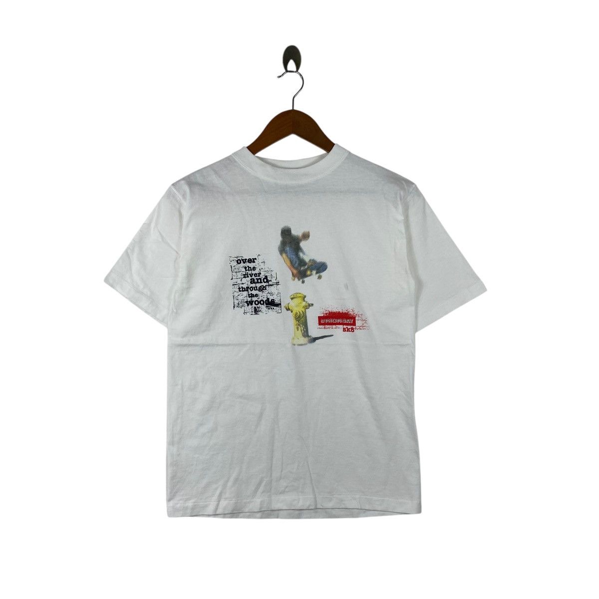 UNIONBAY × Vintage Vintage 90’ UNIONBAY SKATEBOARD SK8 New York Tee Shirt Top Size US M / EU 48-50 / 2 - 1 Thumbnail