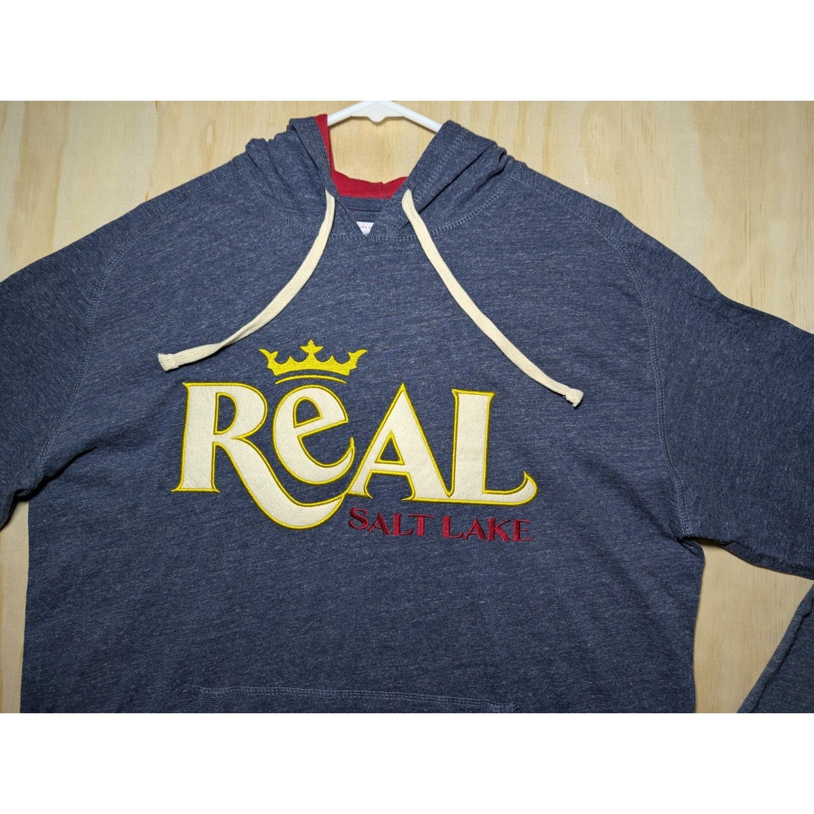 Mitchell & Ness Mitchell & Ness Men's XL Real Salt Lake Light Hoodie MLS Size US XL / EU 56 / 4 - 3 Thumbnail