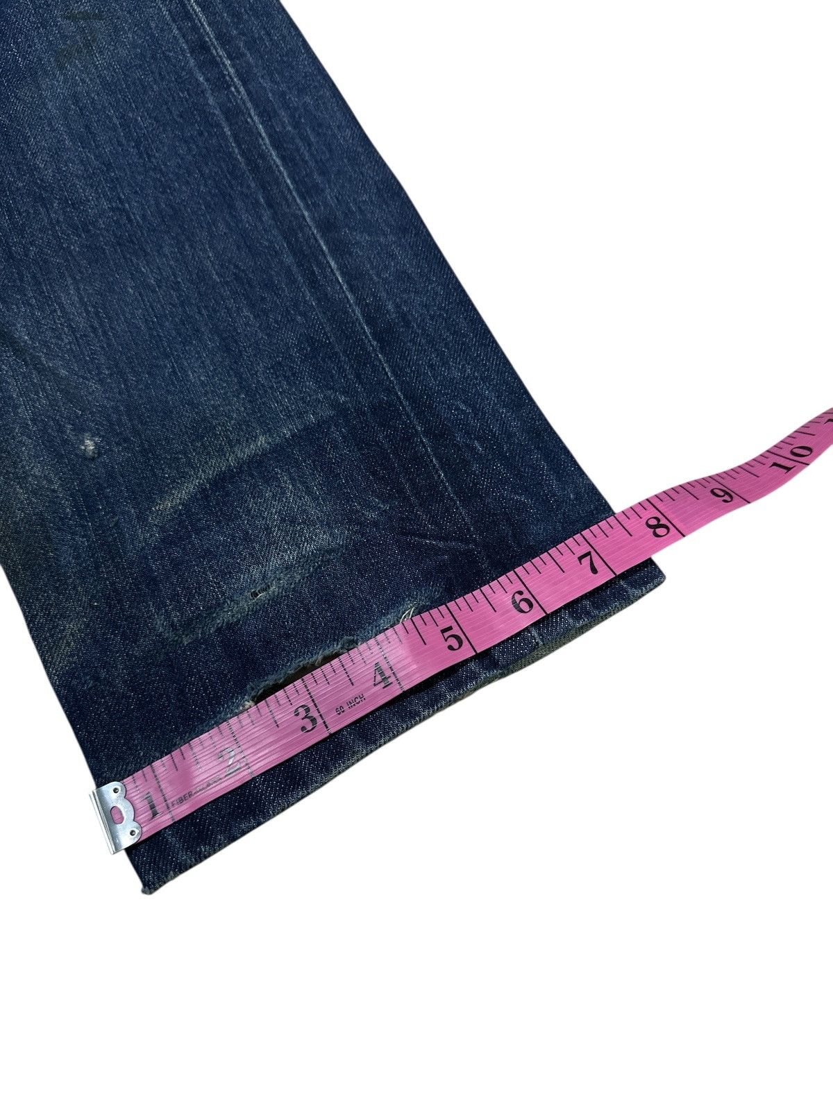 Kapital Trashed Distress Denim Naked&Famous Selvedge . Size US 32 / EU 48 - 21 Thumbnail