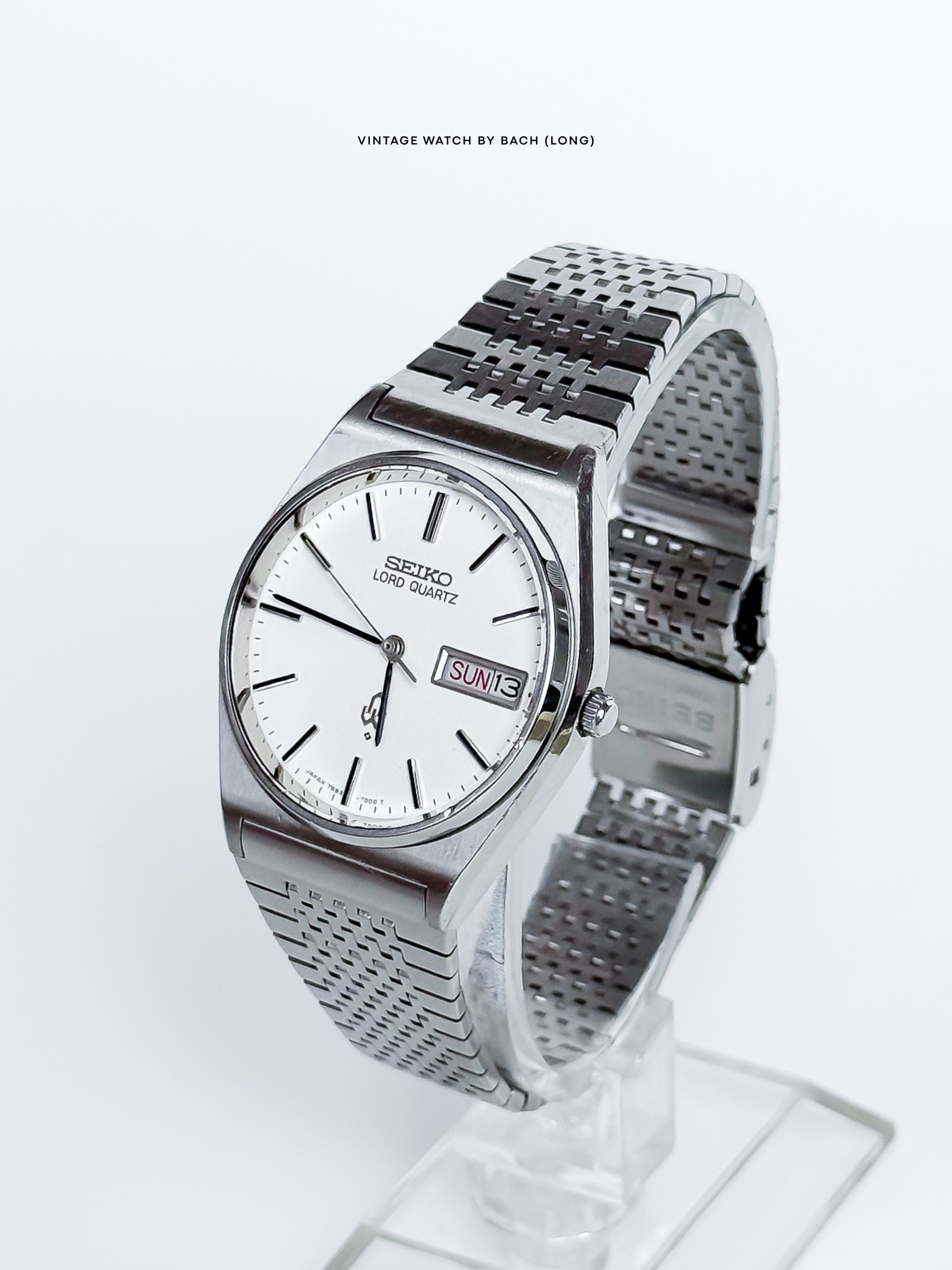Seiko Seiko Lord Quartz 7853-7000 Minimal White Dial Size ONE SIZE - 1 Thumbnail