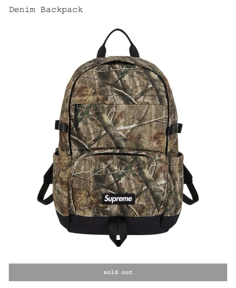 Supreme Supreme Realtree Camo Denim Backpack | Grailed