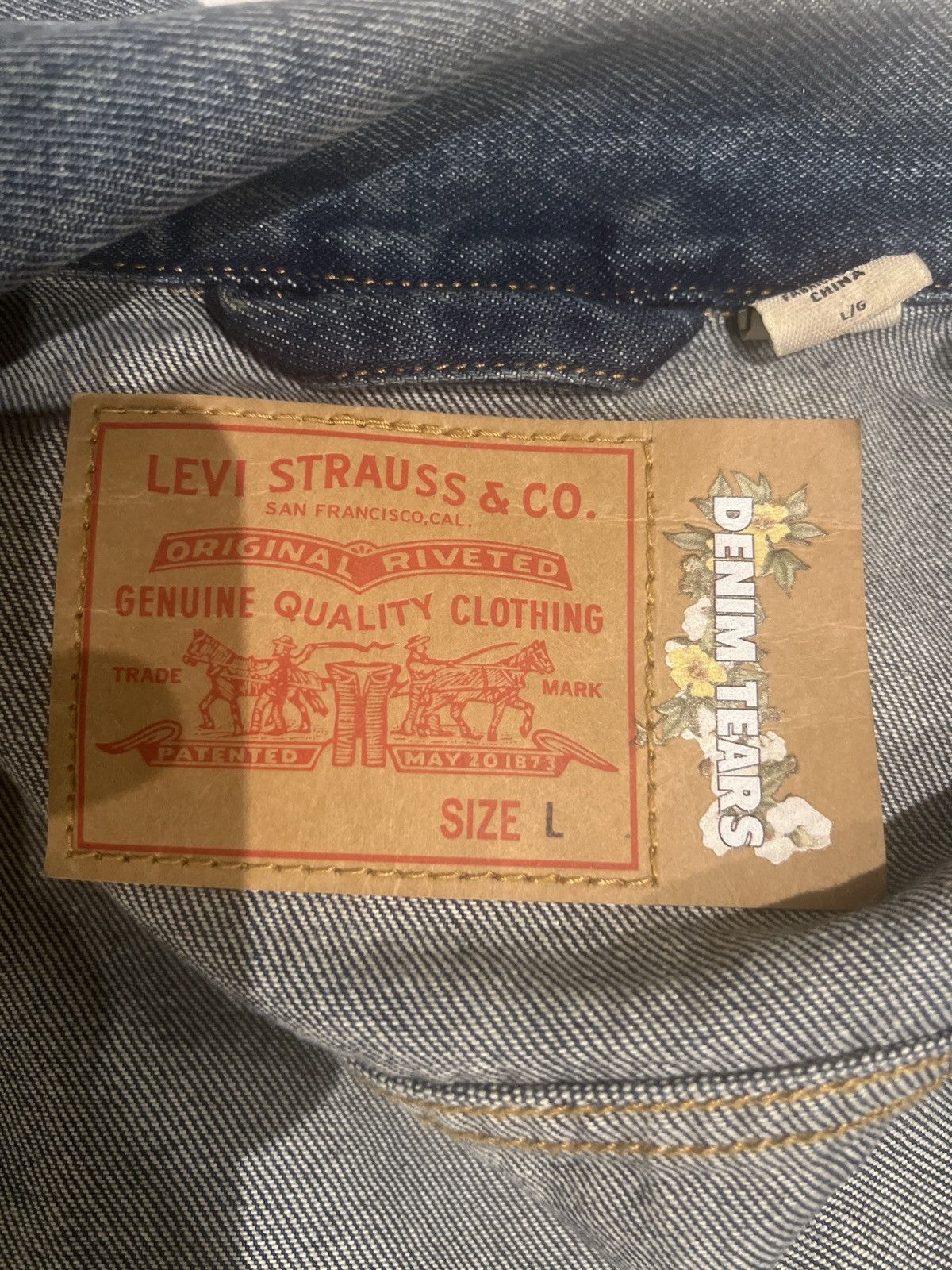 DENIM TEARS Denim Tears Jacket Size US L / EU 52-54 / 3 - 6 Thumbnail