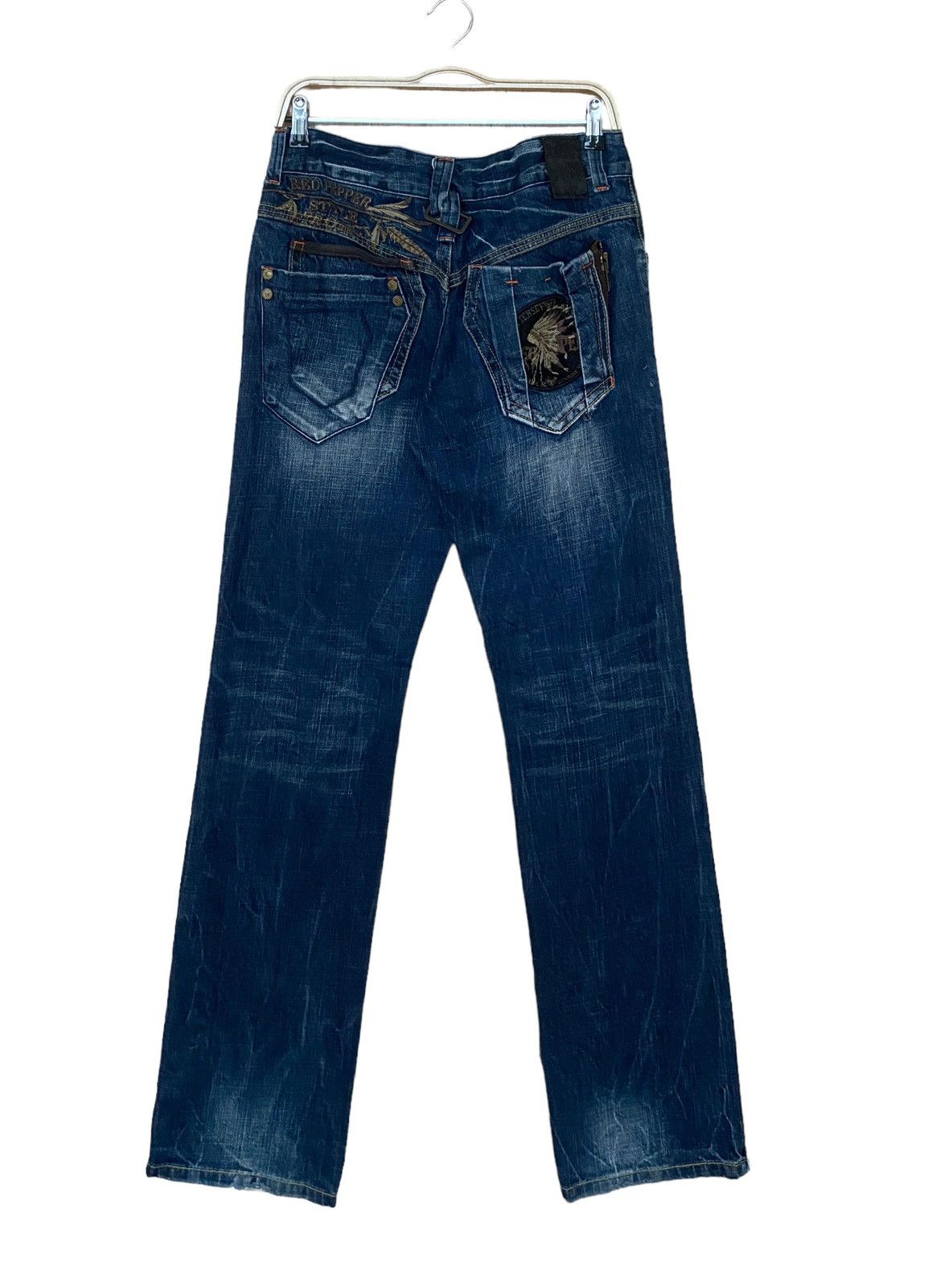 Japanese Brand × Vintage Vintage Japanese Brand Red Pepper Jeans 2000s Size US 30 / EU 46 - 2 Thumbnail