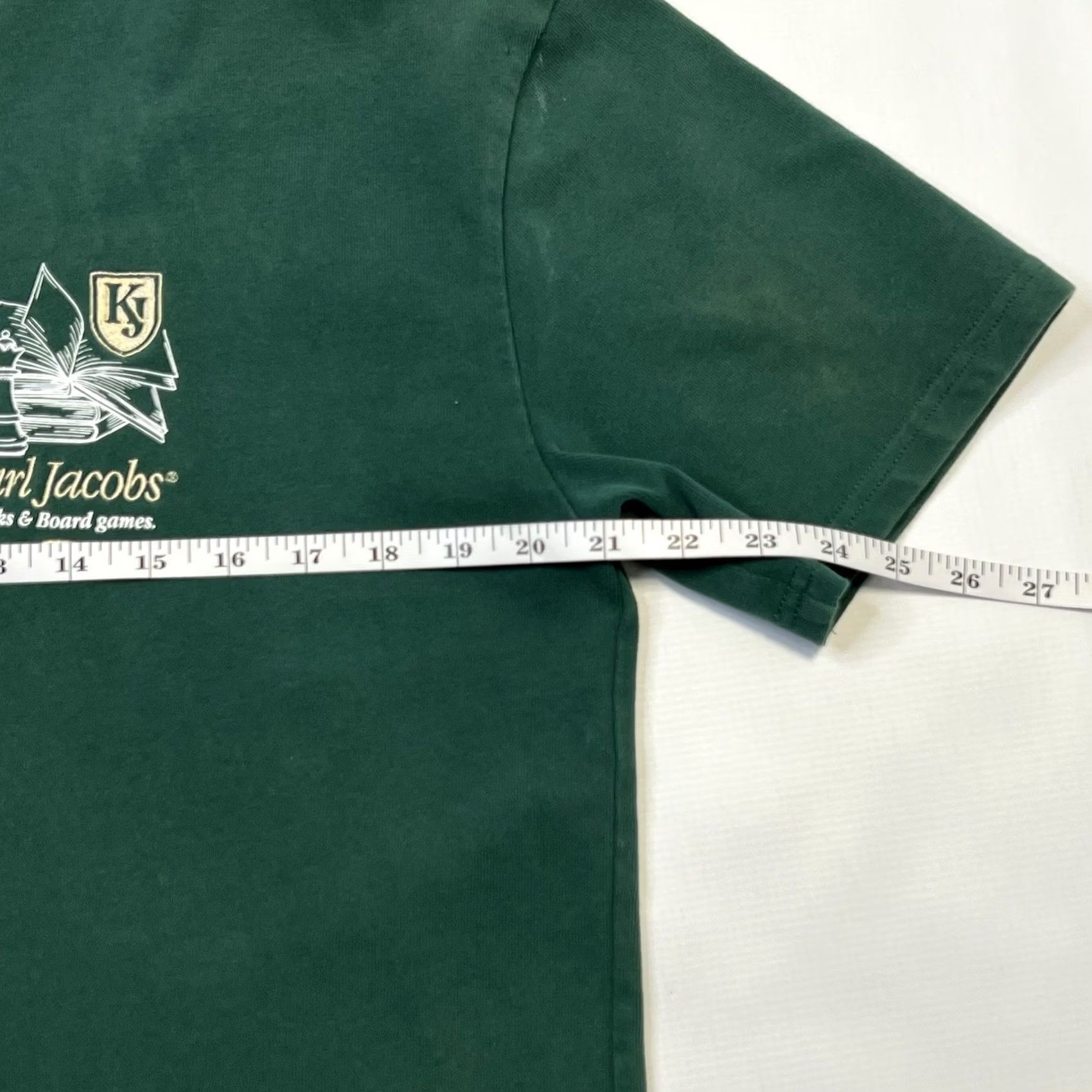 Vintage VINTAGE Karl Jacobs Large Unisex Shirts Green Official Staff Shirt 2021 Size US L / EU 52-54 / 3 - 4 Thumbnail