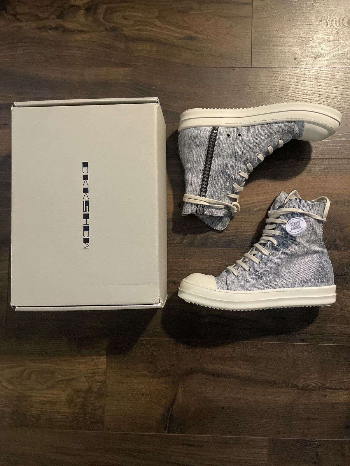 Rick Owens Rick Owens x Self Edge Ramones Size US 10 / EU 43 - 1 Thumbnail