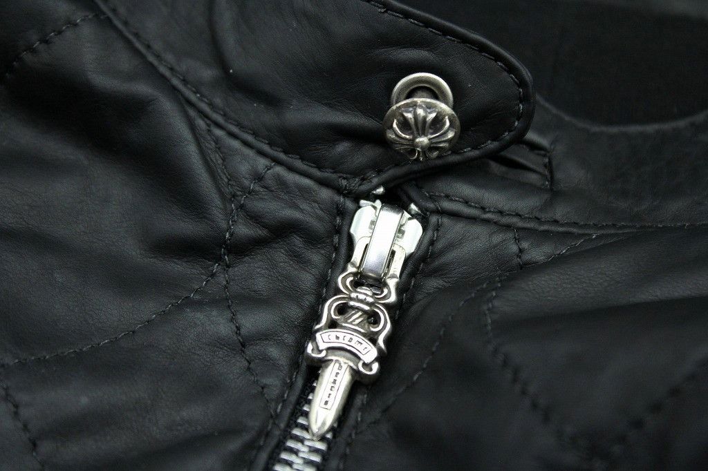 Chrome Hearts Chrome Hearts Easy Rider Quilted Leather Jacket Size US S / EU 44-46 / 1 - 6 Thumbnail