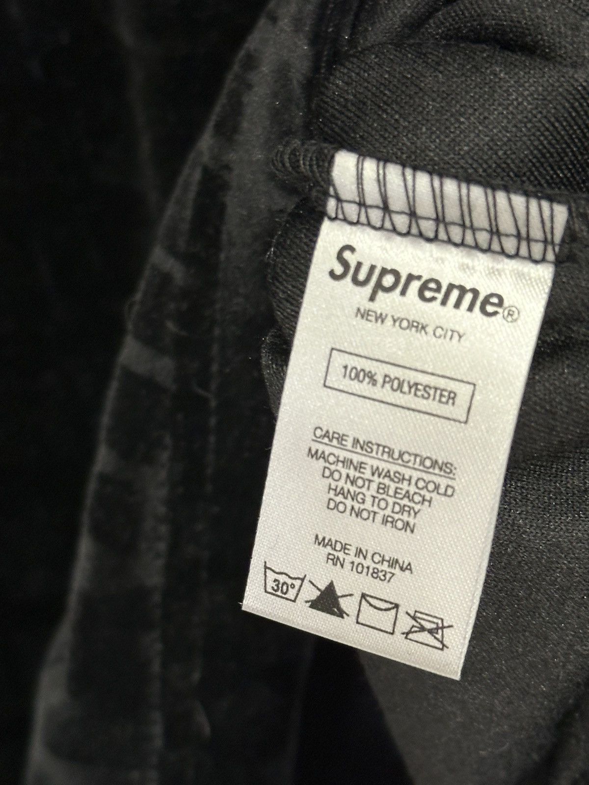 Supreme Supreme Croc Velour Zip Polo Size M Size US M / EU 48-50 / 2 - 8 Thumbnail