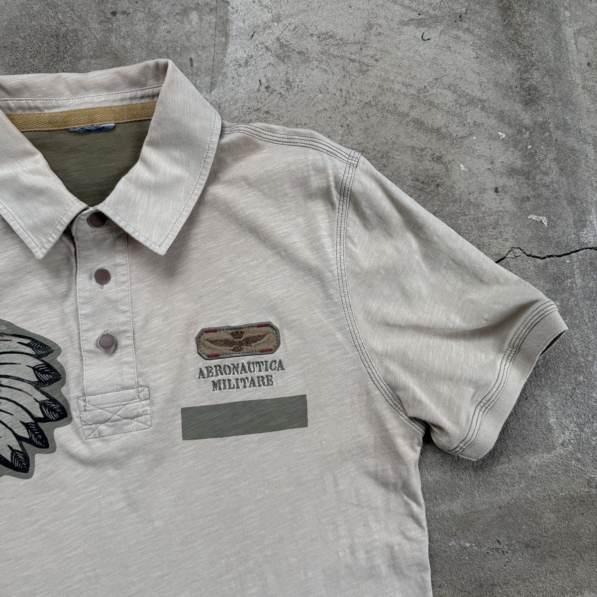 Aeronautica Militare × Vintage Vintage Aeronautica Militare Polo T-Shirt Size US M / EU 48-50 / 2 - 4 Thumbnail