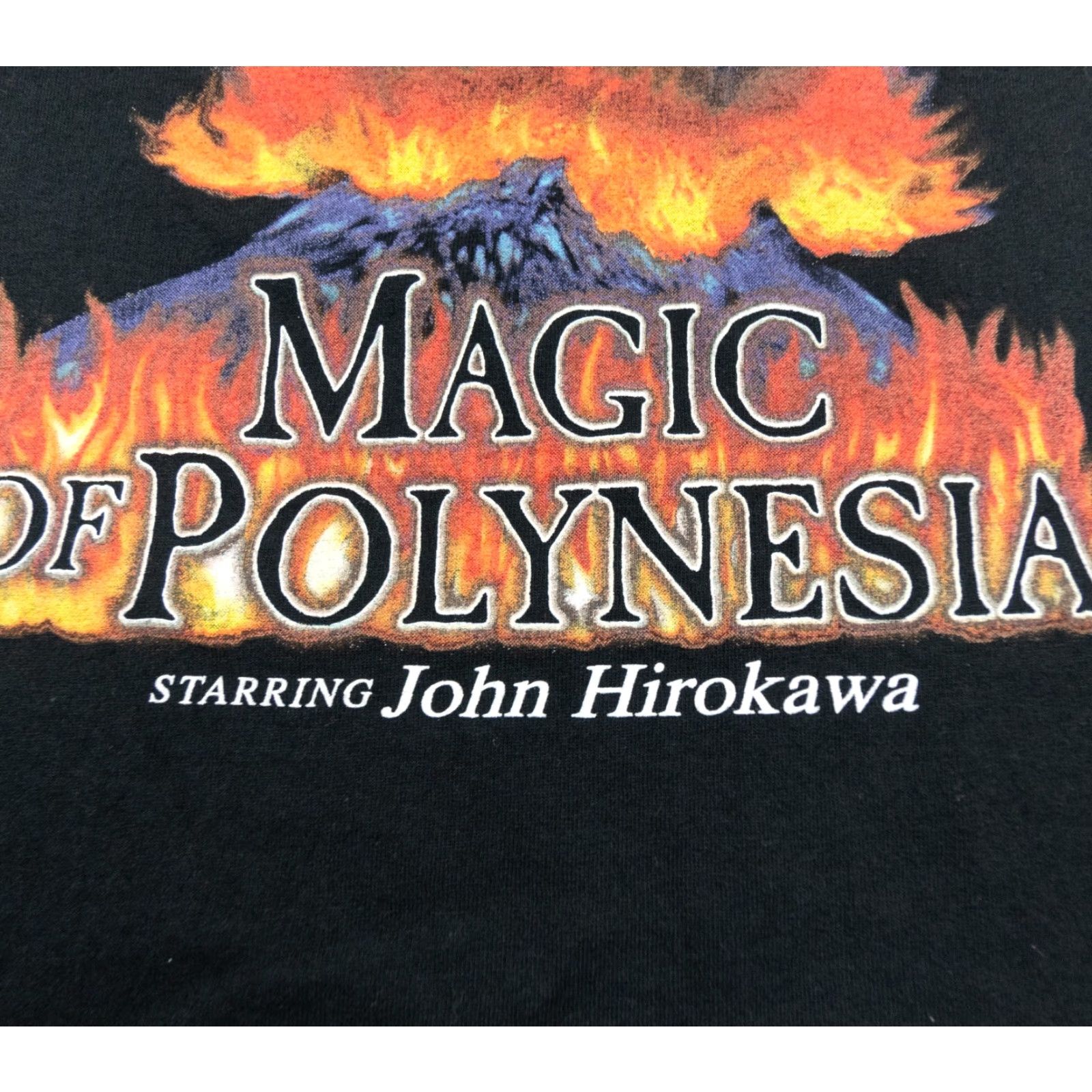 Anvil Anvil Shirt Adult Large Black Hawaiian Volcano Graphic Tee Mens Size US L / EU 52-54 / 3 - 3 Thumbnail