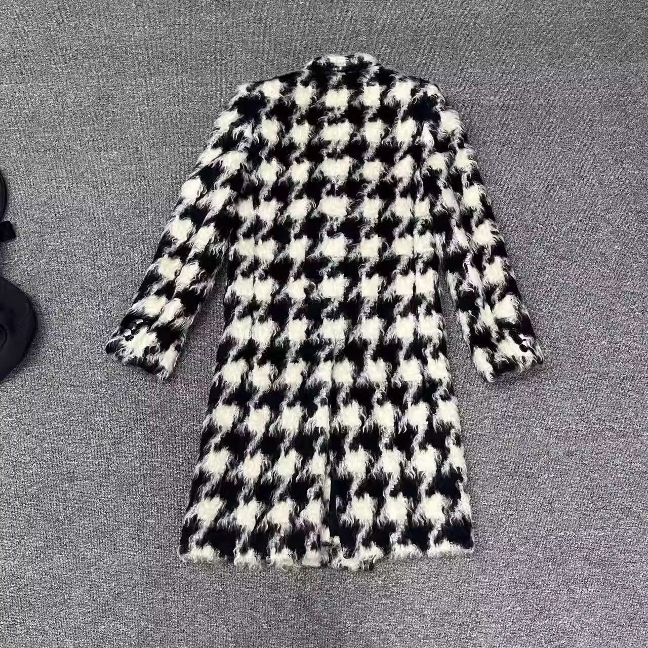 Saint Laurent Paris saint laurent Thousand Bird Check Show Coat-2505 Size US S / EU 44-46 / 1 - 2 Thumbnail