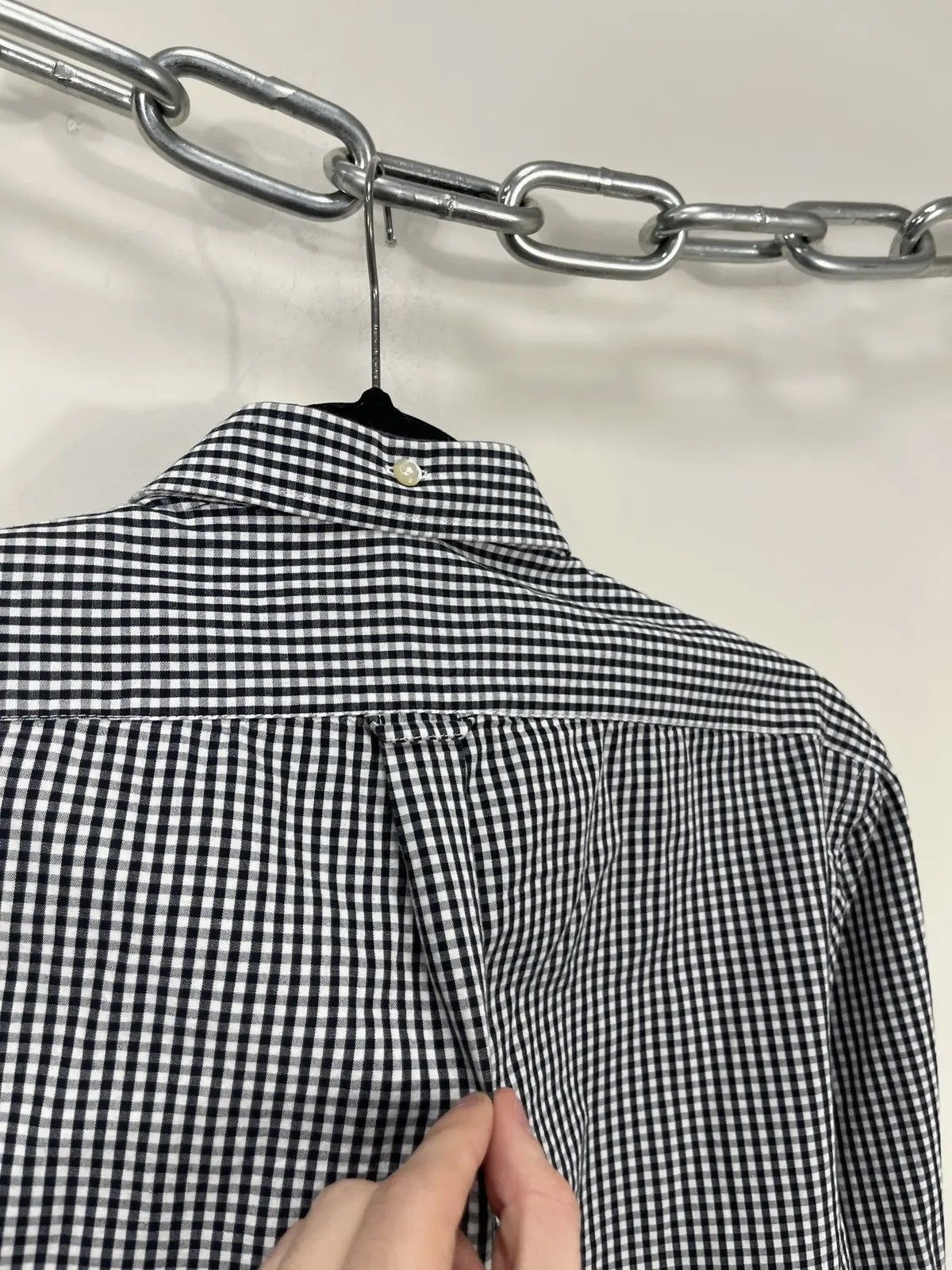 Polo Ralph Lauren × Ralph Lauren × Vintage Vintage Polo Ralph Lauren Checkered Slim Fit Button Up Shirt Size US M / EU 48-50 / 2 - 12 Thumbnail