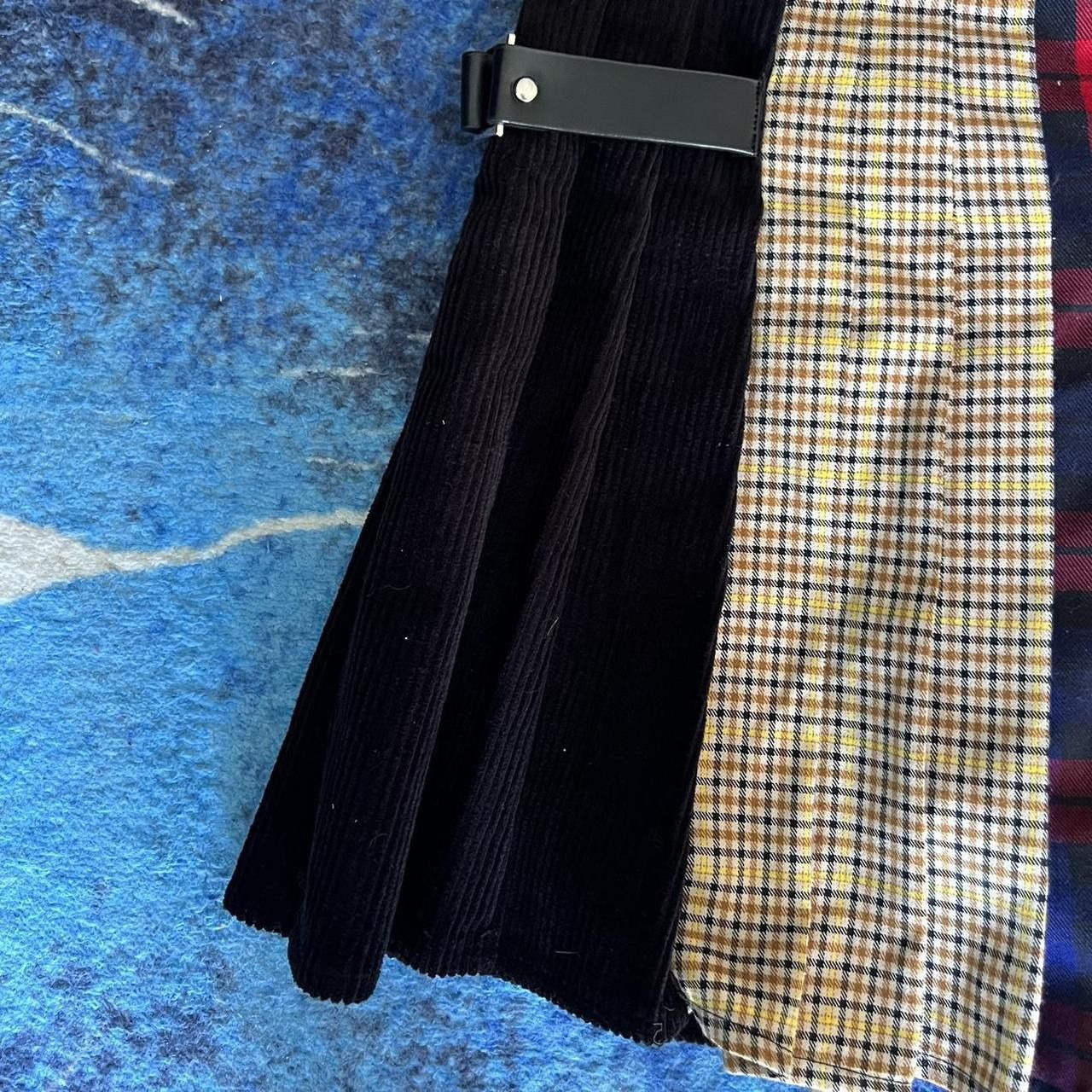 Designer × Vintage MONART W pleated mini skirt Size 24" / US 00 / IT 34 - 6 Thumbnail