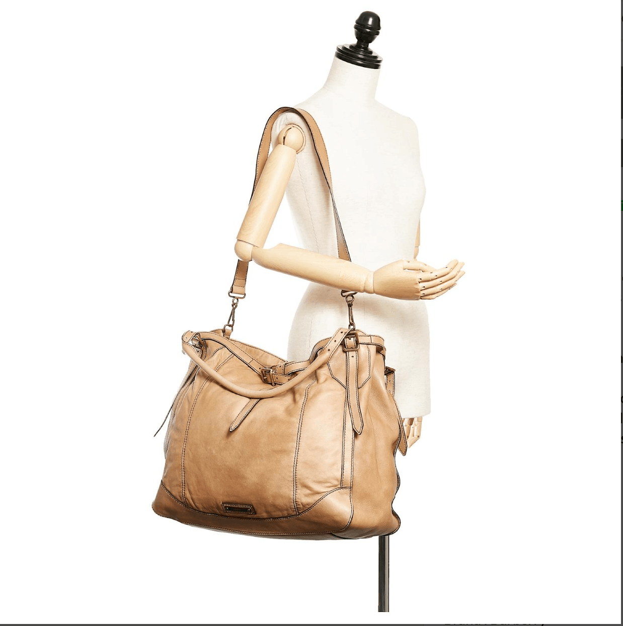 Burberry Auth Burberry Large Hobo Size ONE SIZE - 15 Thumbnail