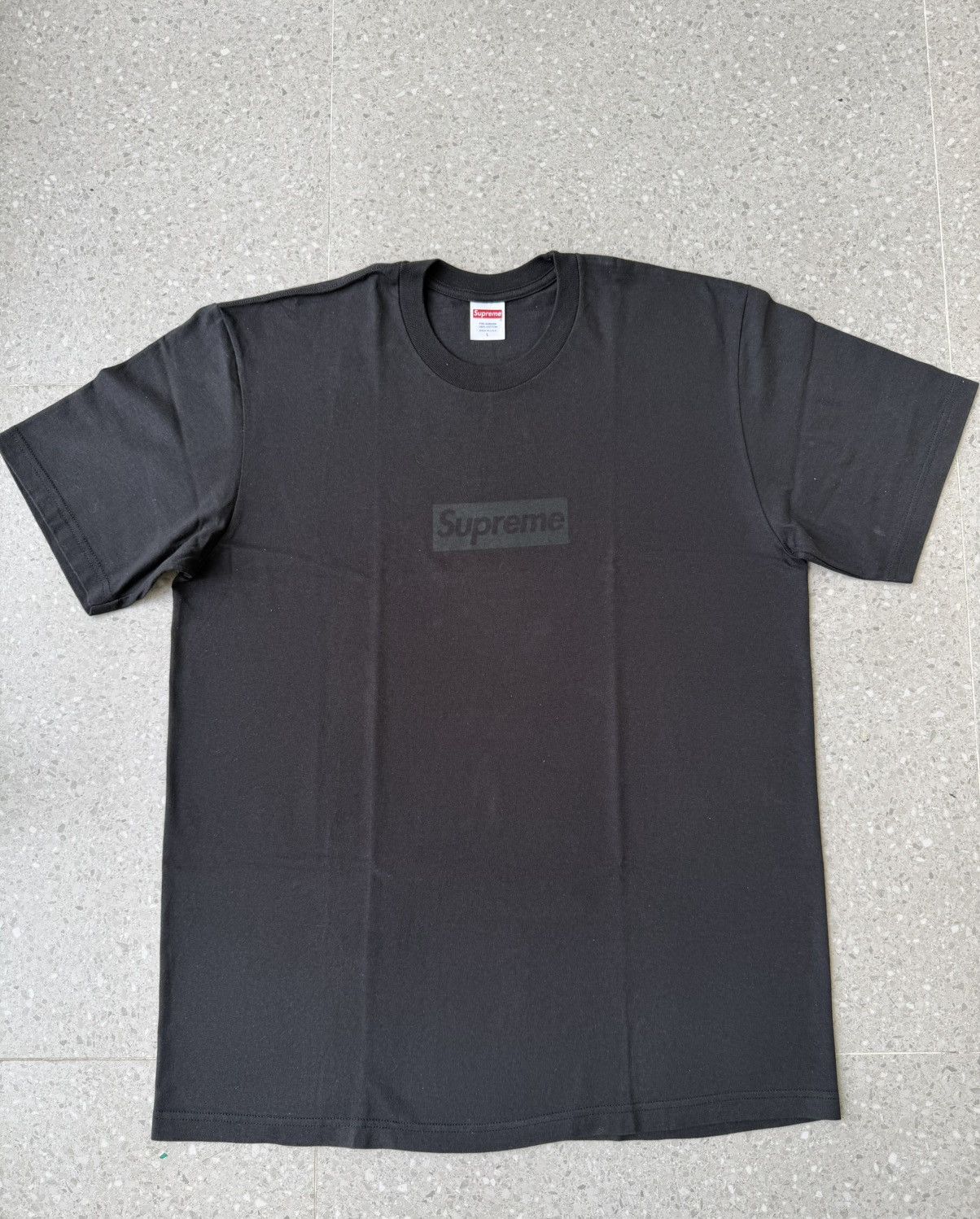 Supreme Supreme Black Tonal Box Logo Size US L / EU 52-54 / 3 - 2 Thumbnail