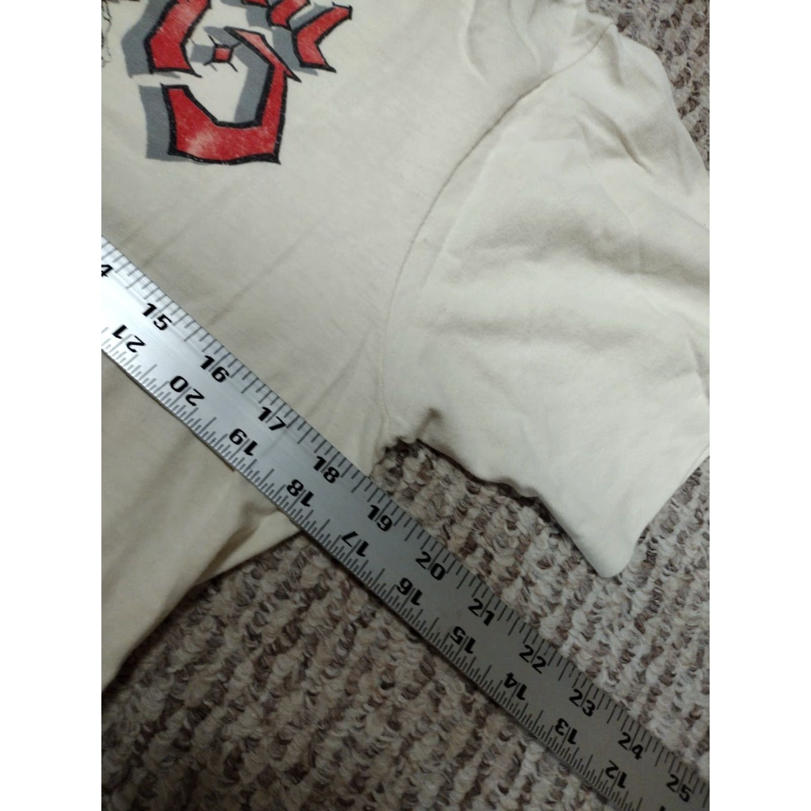 Hanes VINTAGE Grateful Dead 80s Surf California Tour Shirt Men S White Crew Neck Short Sleeve Garcia Band Read Hanes T-Shirt Size US S / EU 44-46 / 1 - 5 Thumbnail