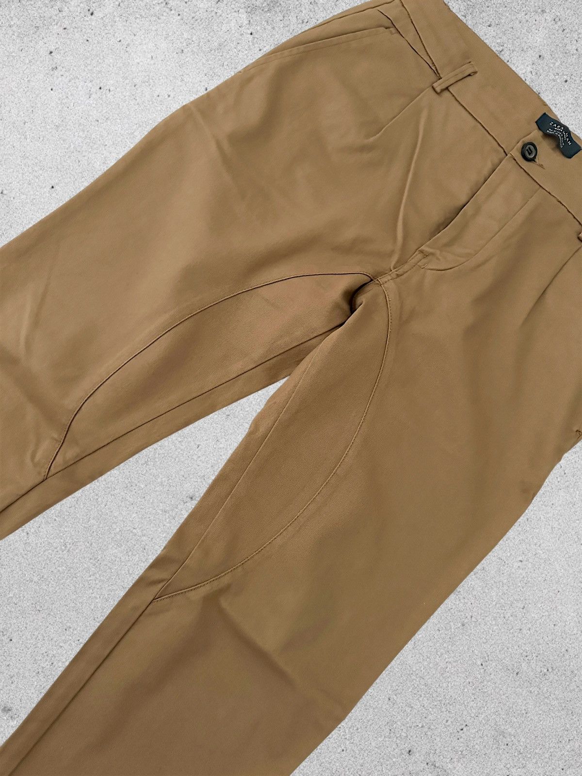 Zara Zara Pleated Taper Pants Size US 31 - 1 Thumbnail