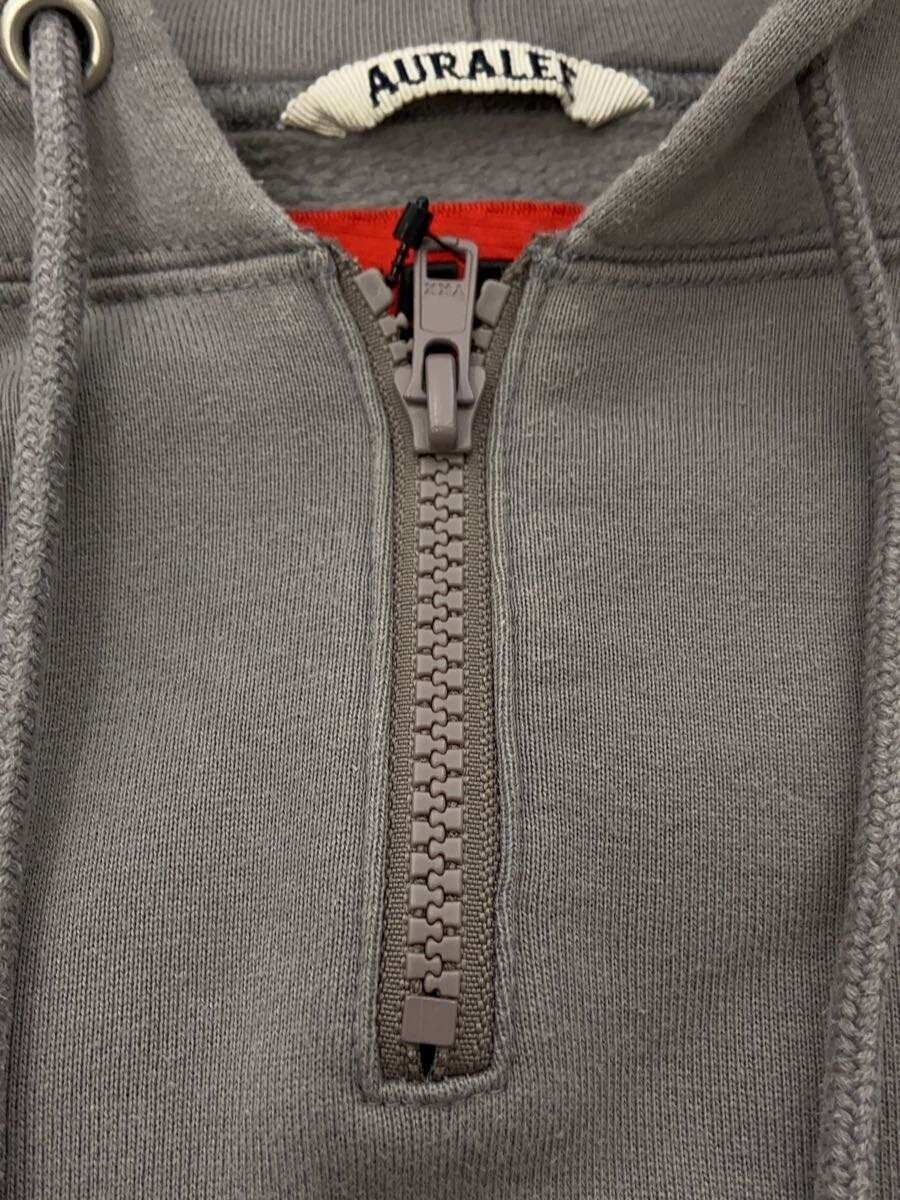Auralee AW21 Quarter Zip Hoodie Size US L / EU 52-54 / 3 - 8 Thumbnail
