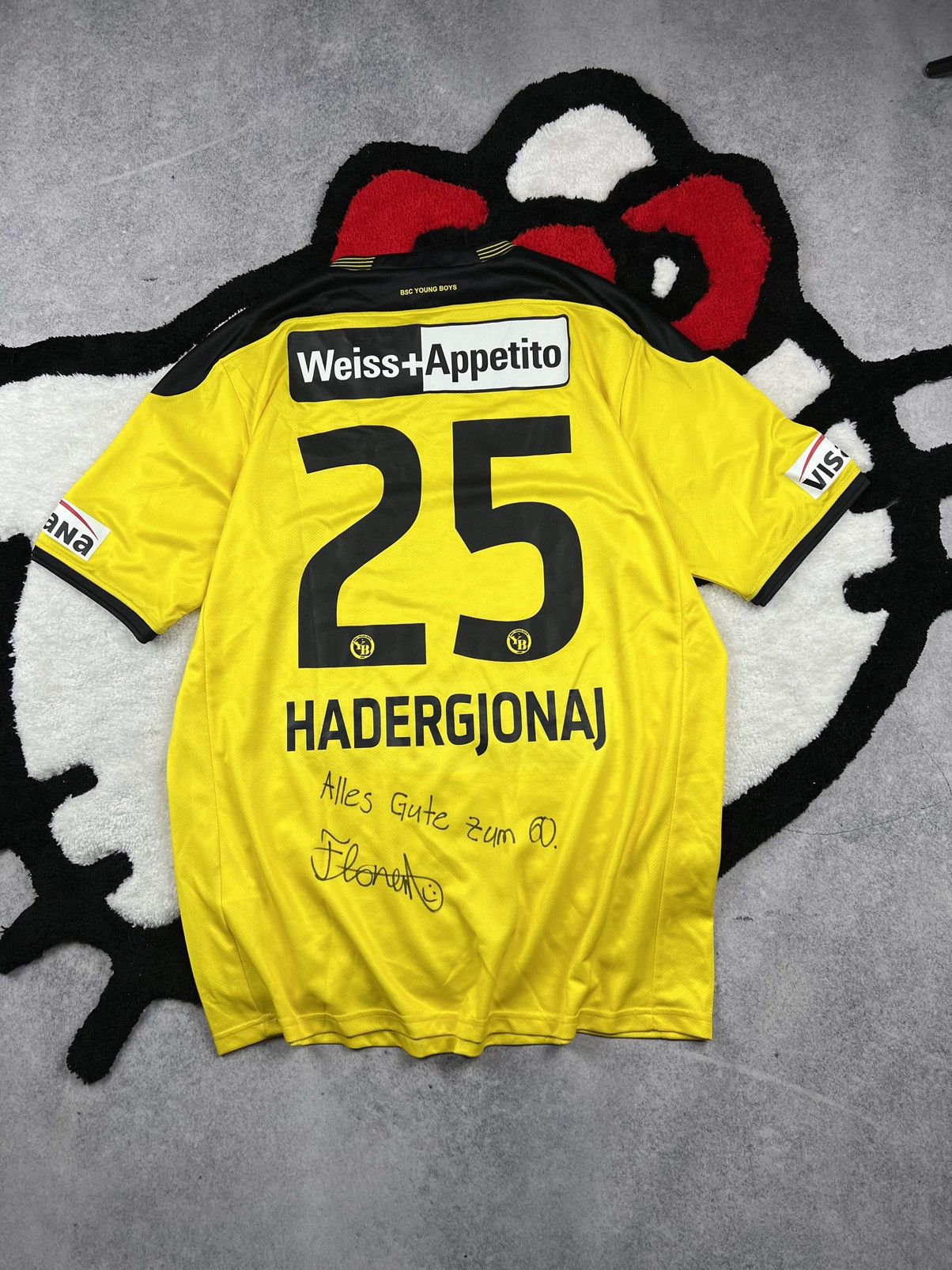 Other Jako #25 Young Boys 2013 Hadergjonaj Football Soccer Jersey Size US XXL / EU 58 / 5 - 8 Thumbnail