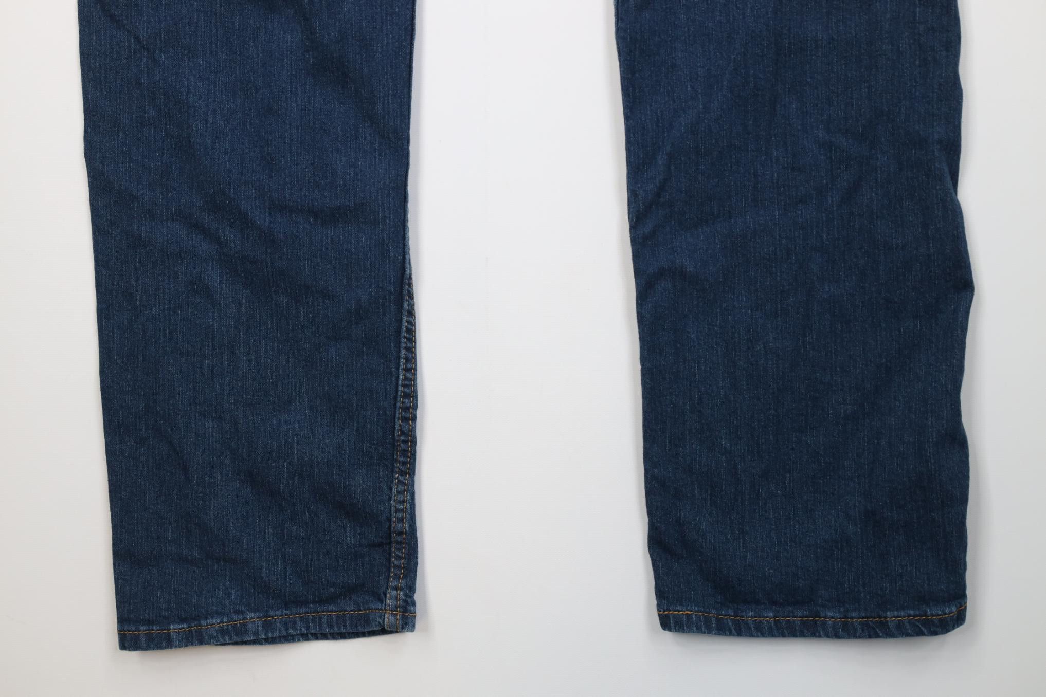 Levi's Vintage Y2K Levis 505 Stretch Regular Straight Leg Jeans Size US 34 / EU 50 - 13 Thumbnail