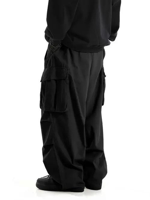 Japanese Brand Parachute Multi-Pocket Sweatpants Gorpcore Cargo Size US 32 / EU 48 - 2 Thumbnail