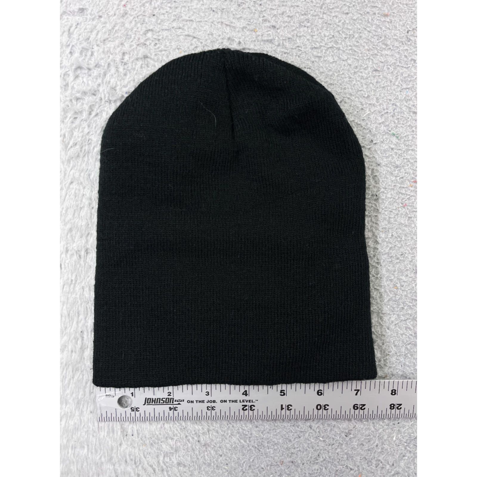 Vintage Tooeletech Beanie College Adult One Size Black Knit 100% Acrylic School Size ONE SIZE - 3 Thumbnail