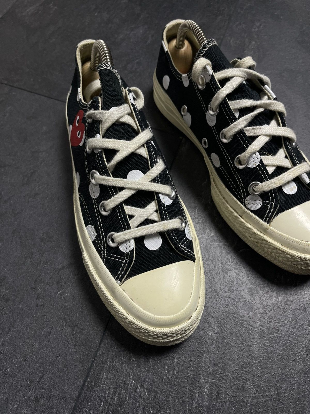 Comme des Garcons × Converse × Vintage Comme des Garçons x Chuck Taylor All Star 70 Low Polka Dot Size US 6 / IT 36 - 5 Thumbnail