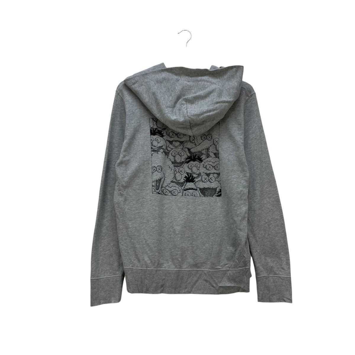 Kaws 💥Vintage Kaws Sesame Street Hooded Pullover Big Logo Size US M / EU 48-50 / 2 - 2 Thumbnail