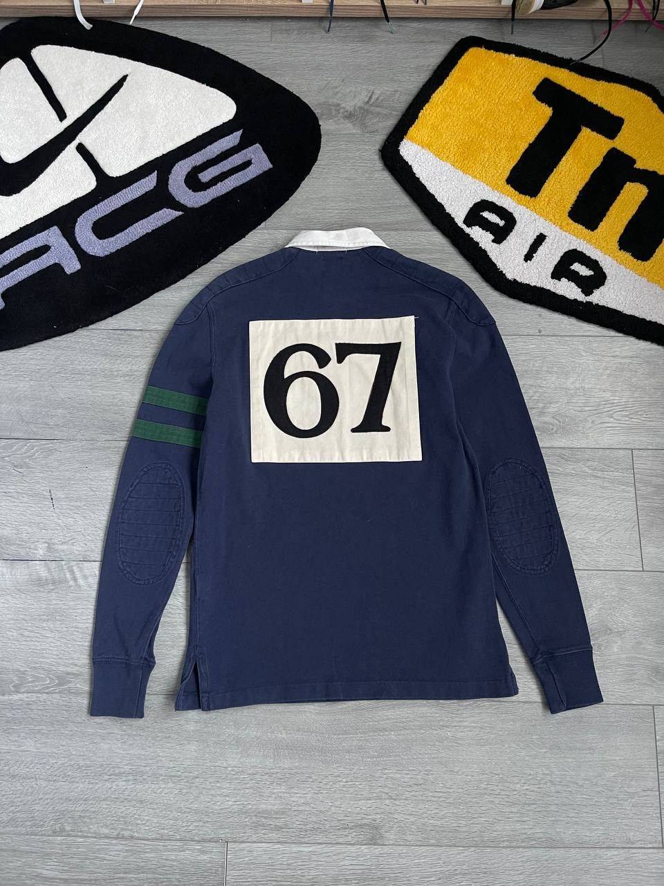 Polo Ralph Lauren × Vintage vintage polo ralph lauren long sleeve rugby big logo 90s Size US XS / EU 42 / 0 - 9 Thumbnail