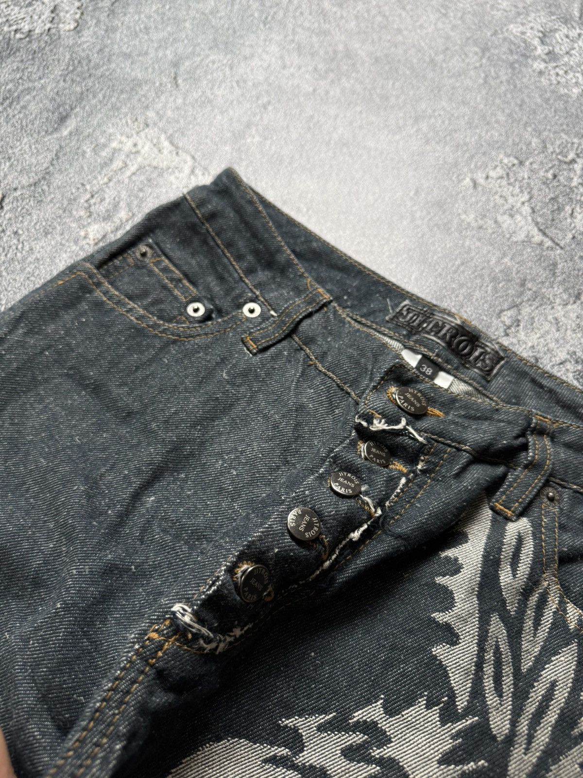 Jitrois Jitrois Phoenix Femme Aigle Women Eagle Bootcut Jeans pants Size 27" / US 4 / IT 40 - 8 Thumbnail