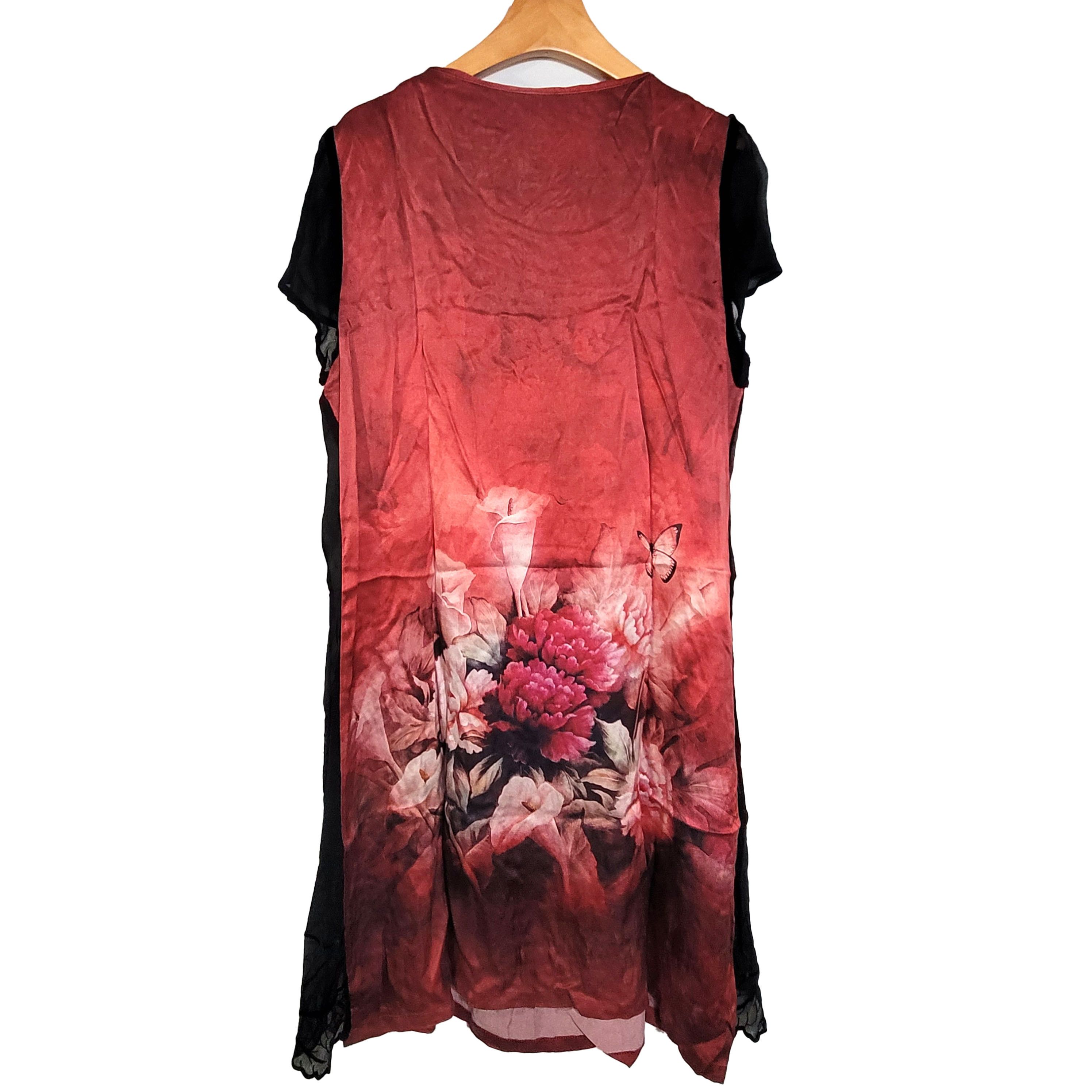 Other Women's Silk Size M Short Sleeve Satin Tank Dress SCK225 Size M / US 6-8 / IT 42-44 - 2 Thumbnail