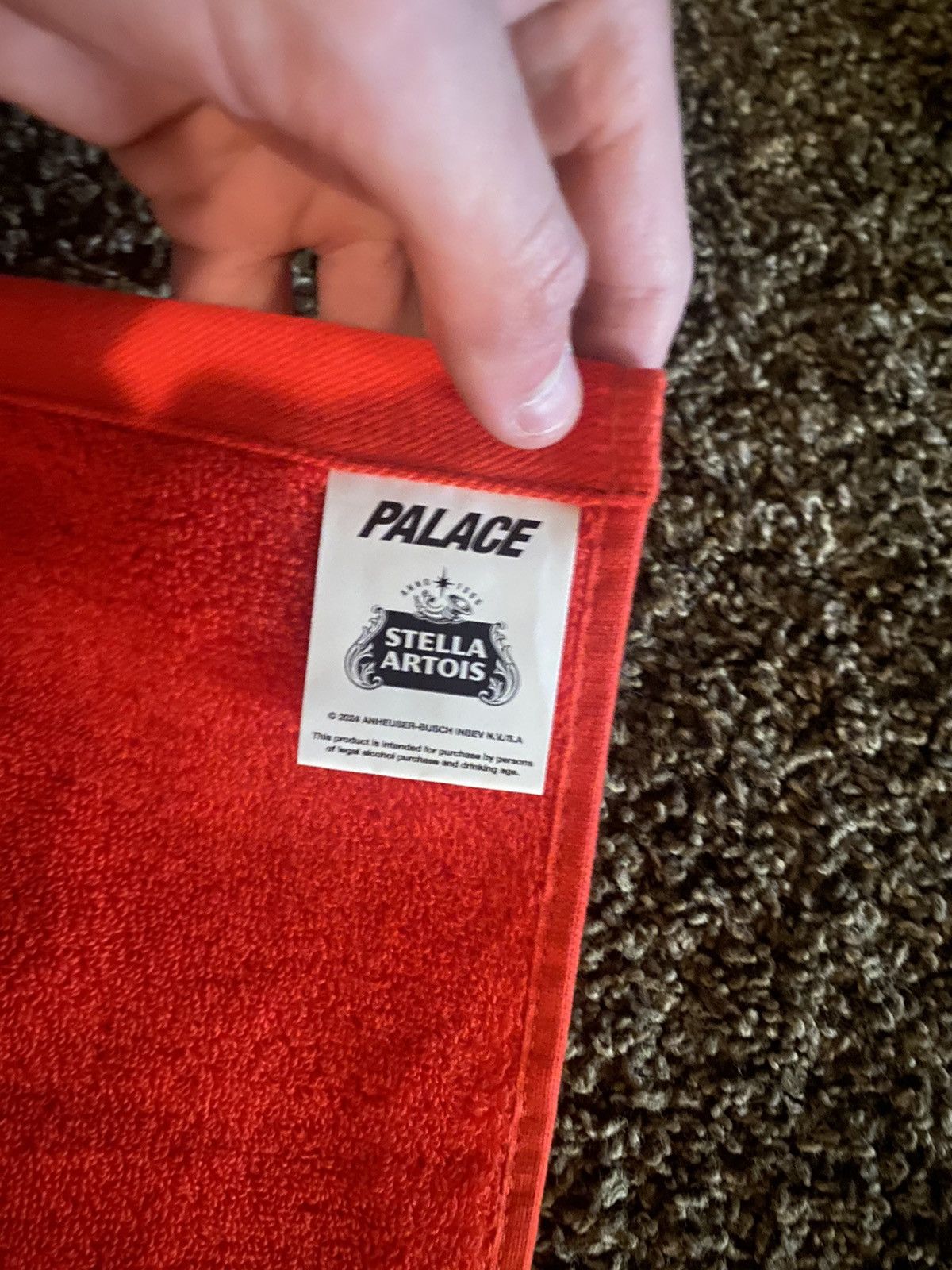 Palace palace artois towel Size ONE SIZE - 4 Thumbnail