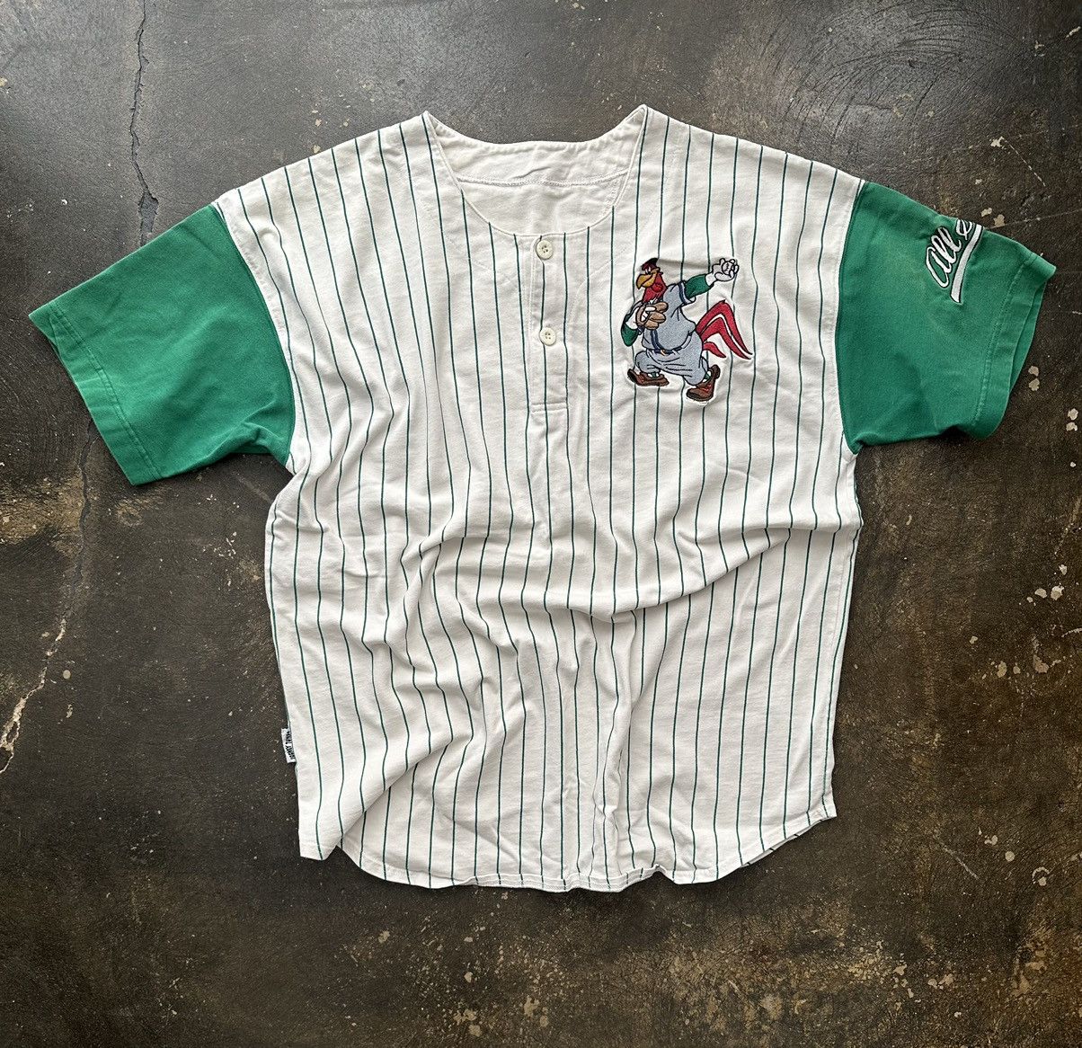 Cartoon Network × Vintage Vintage 90s Looney Tunes Distressed Baseball Jersey Size US M / EU 48-50 / 2 - 1 Thumbnail