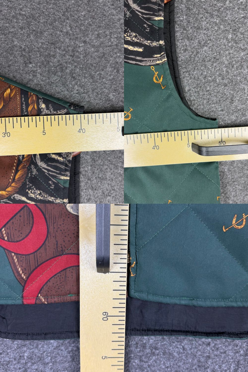 Polo Ralph Lauren FW99 Polo Sport Quilted Equestrian Graphic Vest Size US M / EU 48-50 / 2 - 11 Thumbnail