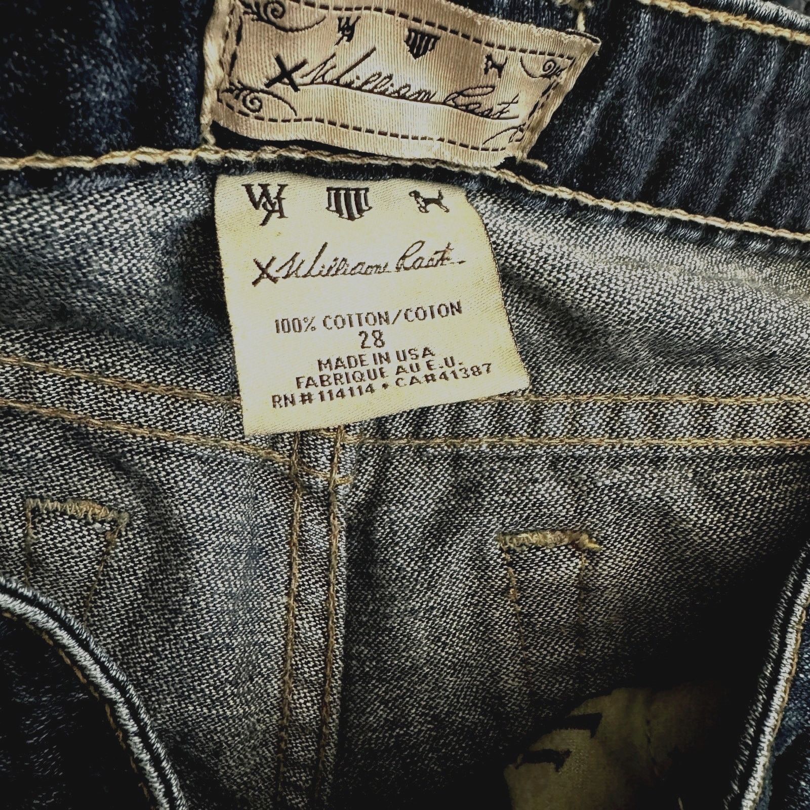 William Rast William Rast Daisy Low Rise Distressed Super Flare Jeans Size 28" / US 6 / IT 42 - 7 Thumbnail