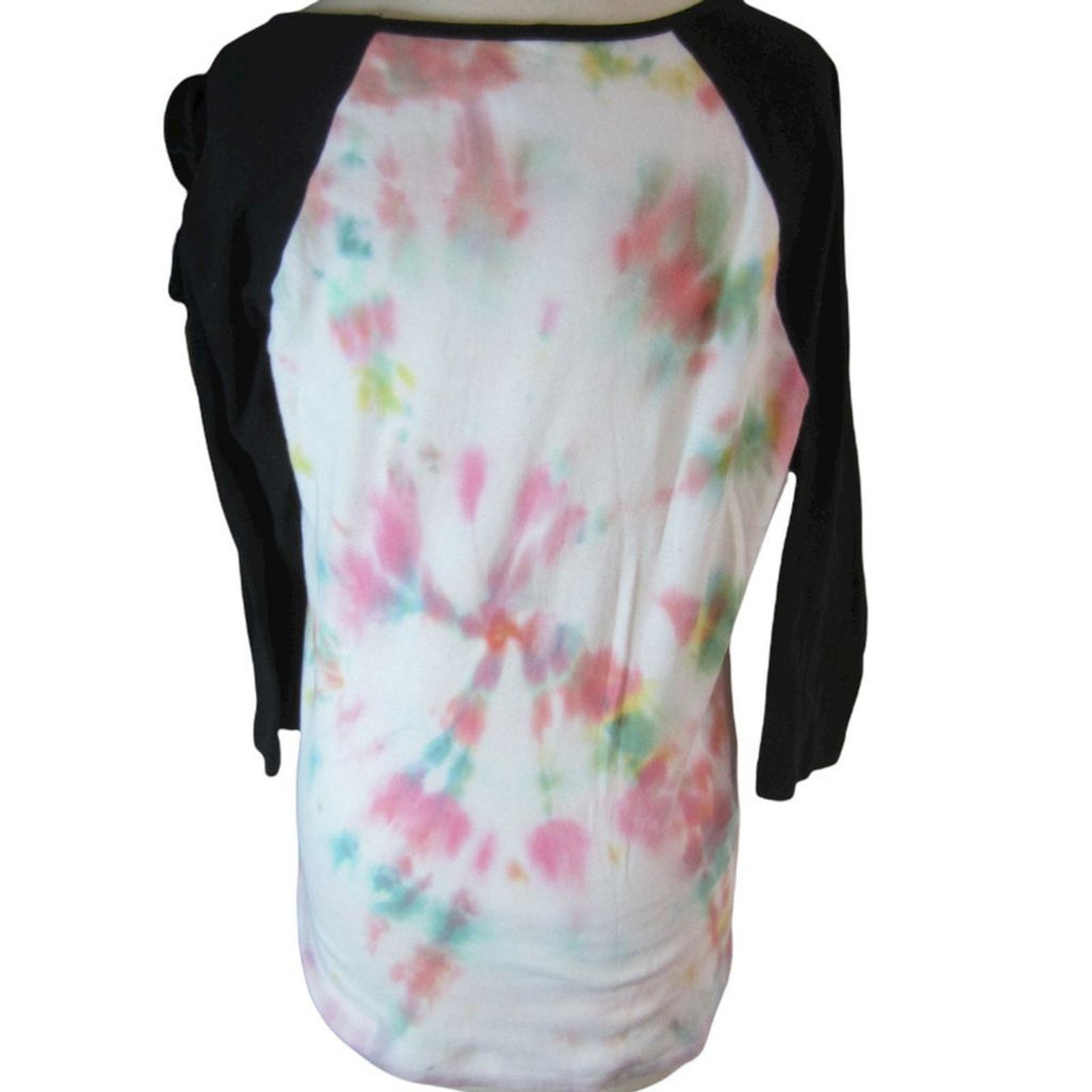 Handmade Retro Holiday Tie Dye Baseball Tee Bella Canvas M Size M / US 6-8 / IT 42-44 - 14 Thumbnail