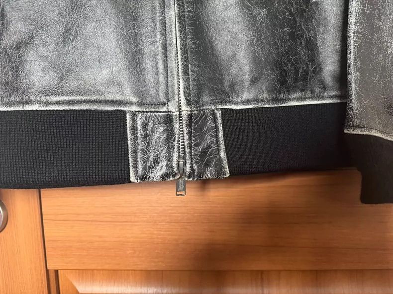 Undercover undercover 17 aw crack leather jacket 2502-Nextarrow Size US L / EU 52-54 / 3 - 5 Thumbnail