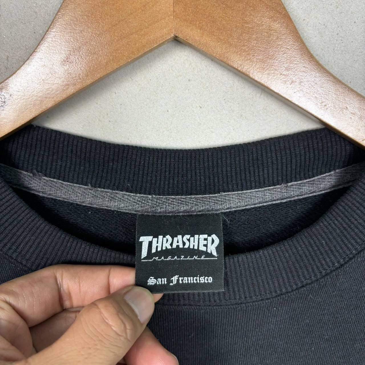 Thrasher Thrasher x Nano Universe Faded Skate & Destroy Sweatshirt L Size US L / EU 52-54 / 3 - 8 Thumbnail