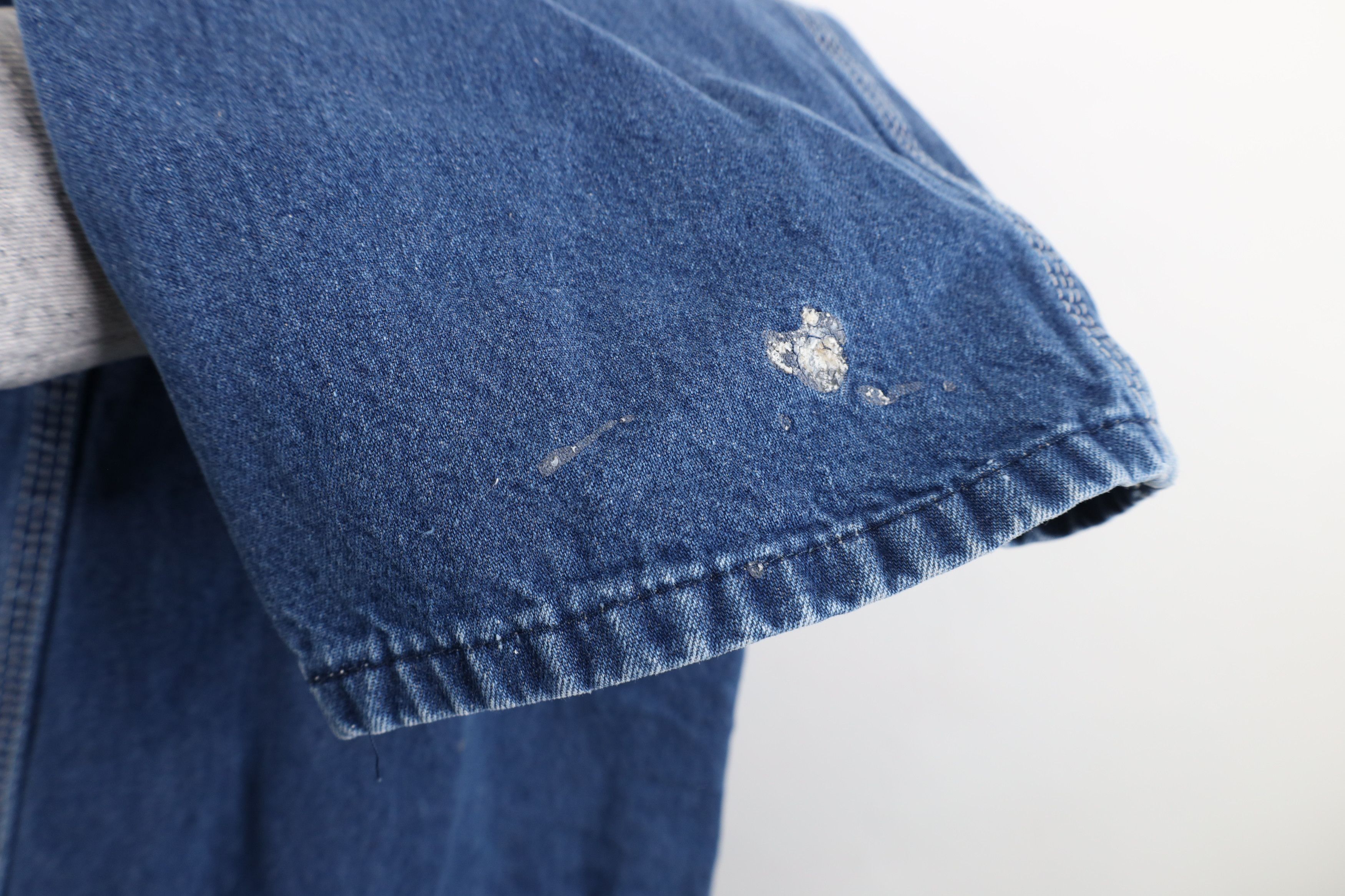Vintage Vintage 90s Streetwear Distressed Wide Leg Denim Overalls Size US 42 / EU 58 - 8 Thumbnail