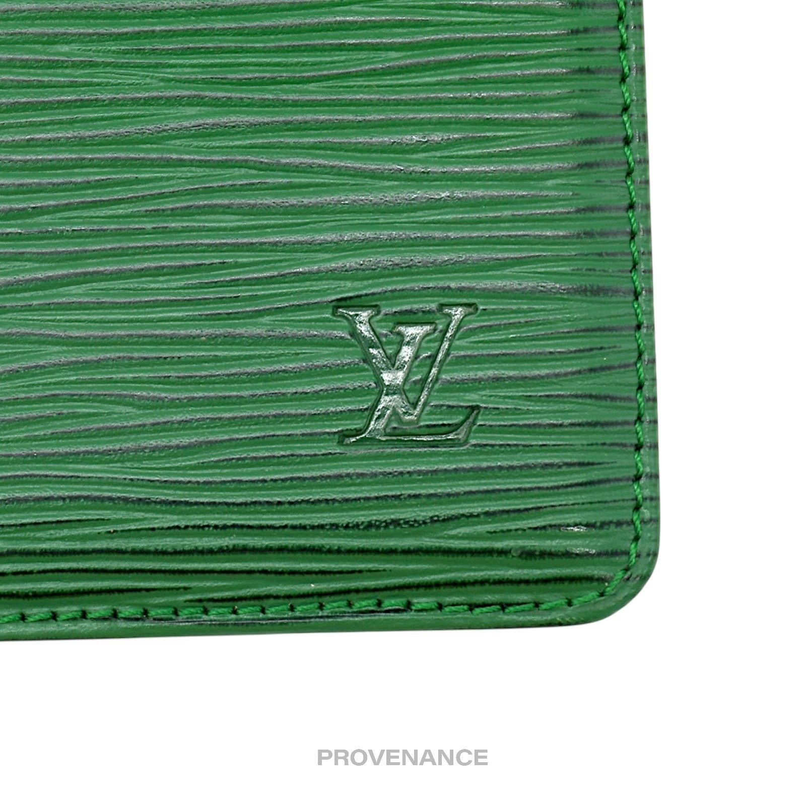 Louis Vuitton 🔴 Louis Vuitton Card Holder Wallet - Borneo Epi Leather Size ONE SIZE - 6 Thumbnail