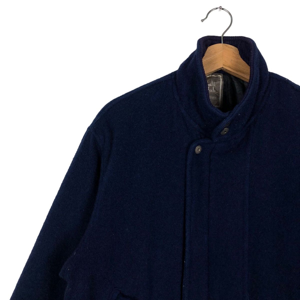 Issey Miyake 🔥Gulk Club Wool Bomber Jacket Herringbone Fly Double Breast Size US M / EU 48-50 / 2 - 7 Thumbnail