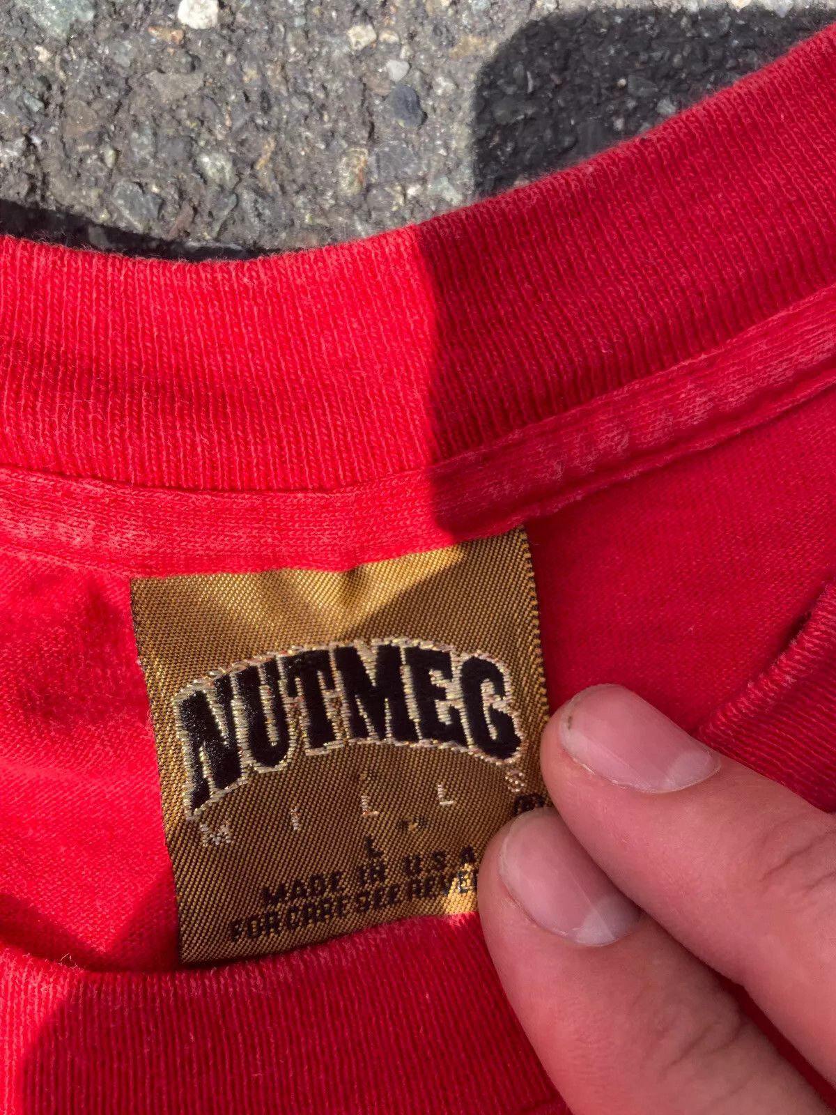 Nutmeg 1993 big ten indiana hoosiers nutmeg tee Size US L / EU 52-54 / 3 - 4 Thumbnail
