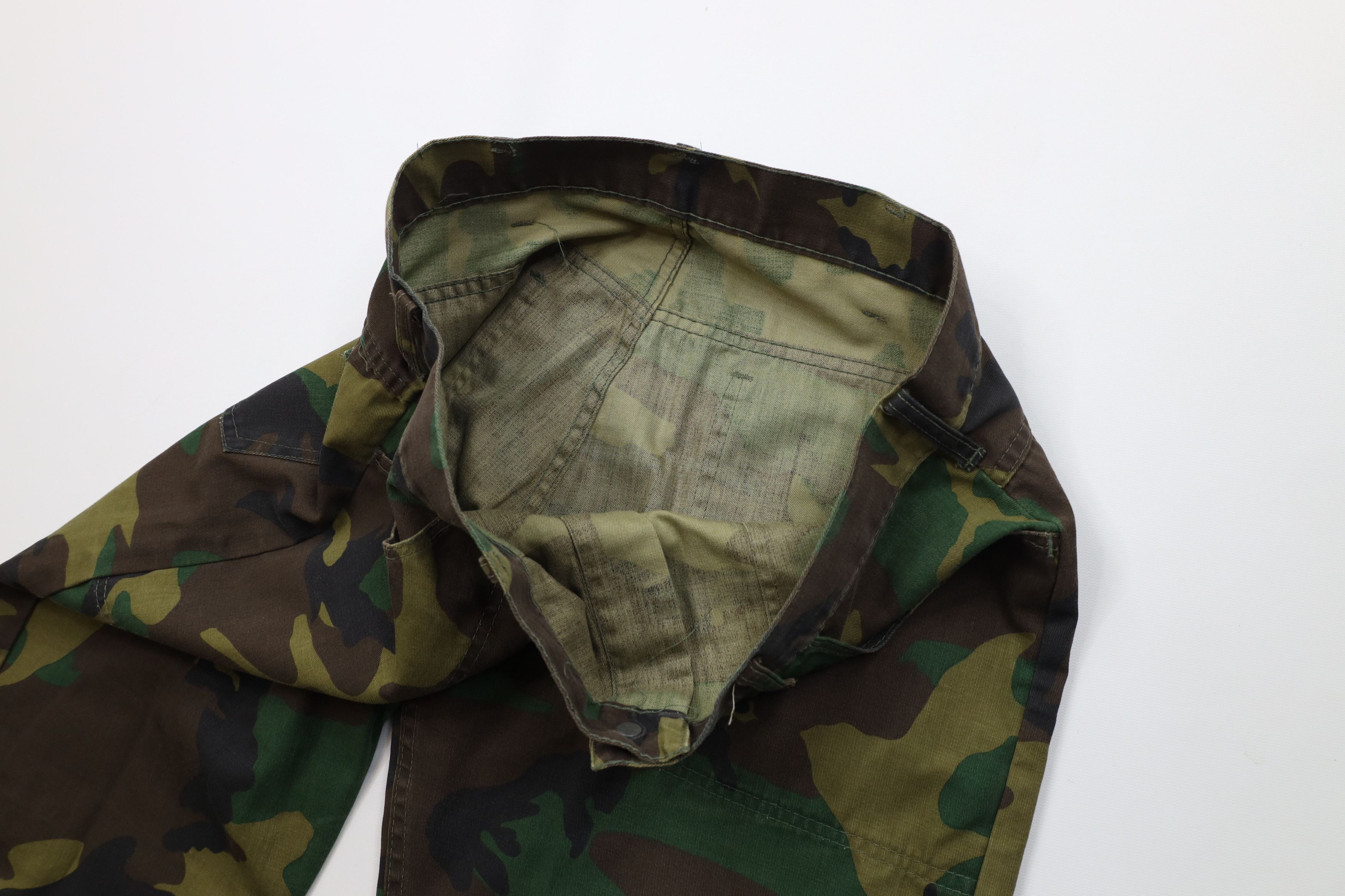 Vintage Vintage 70s Streetwear Camouflage Utility Pants Trousers USA Size US 36 / EU 52 - 9 Thumbnail