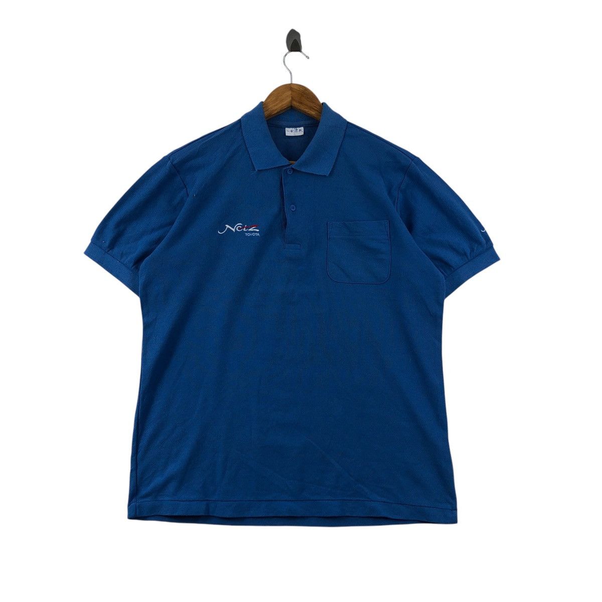 Vintage Vintage NETZ TOYOTA Collared Tee Racing Motosports Size US L / EU 52-54 / 3 - 1 Thumbnail